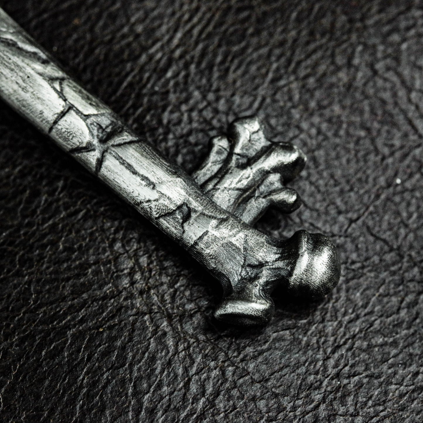 Skeleton Key Pendant - 925 Sterling Silver Handmade