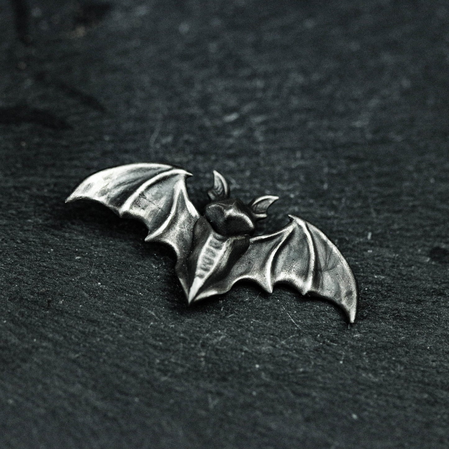 Winged Imp Pendant - 925 Sterling Silver Handmade
