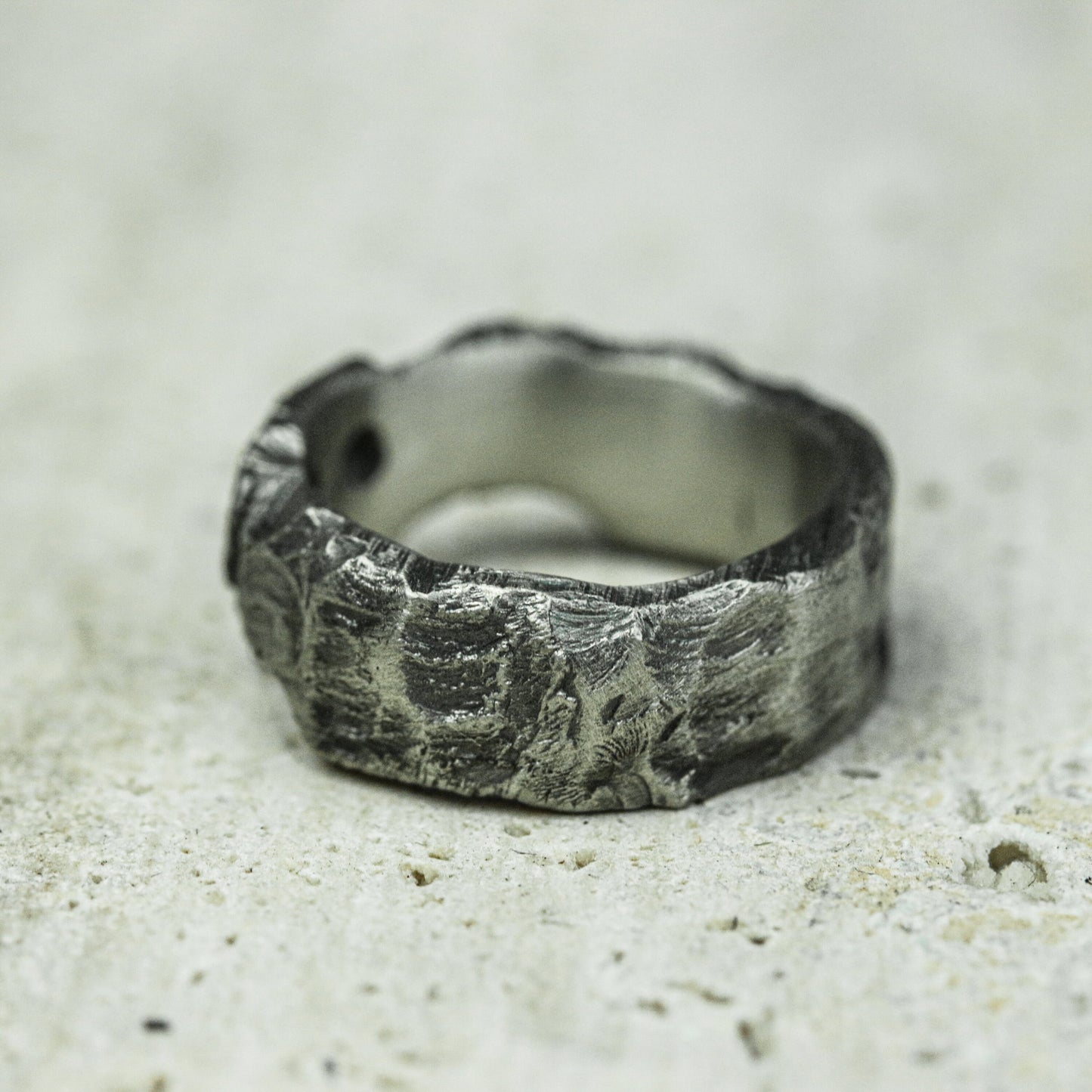 Phantom Skull 925 Silver Handmade Ring ¨C Gothic Death Symbol