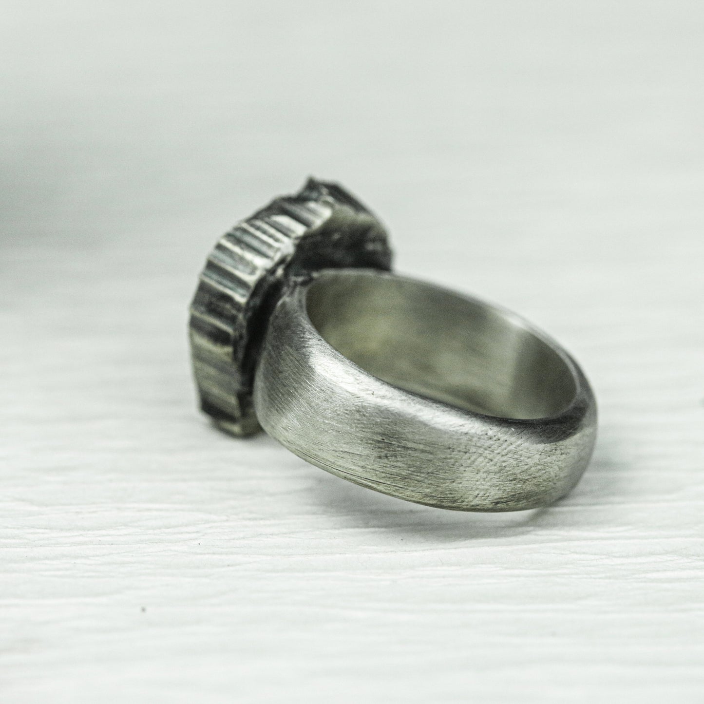 Solar Compass 925 Silver Handmade Ring ¨C Celestial Navigation Symbol