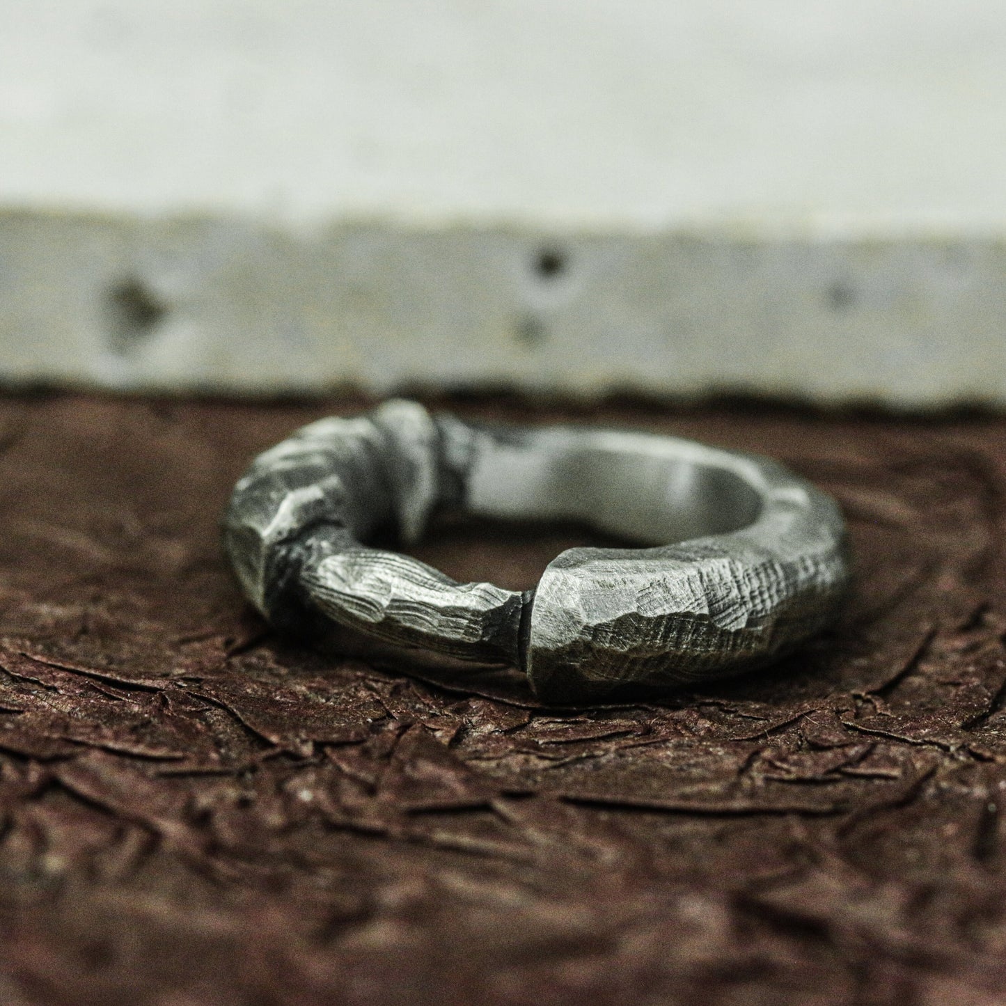 Fanged Bite 925 Silver Handmade Ring ¨C Gothic Claw Design