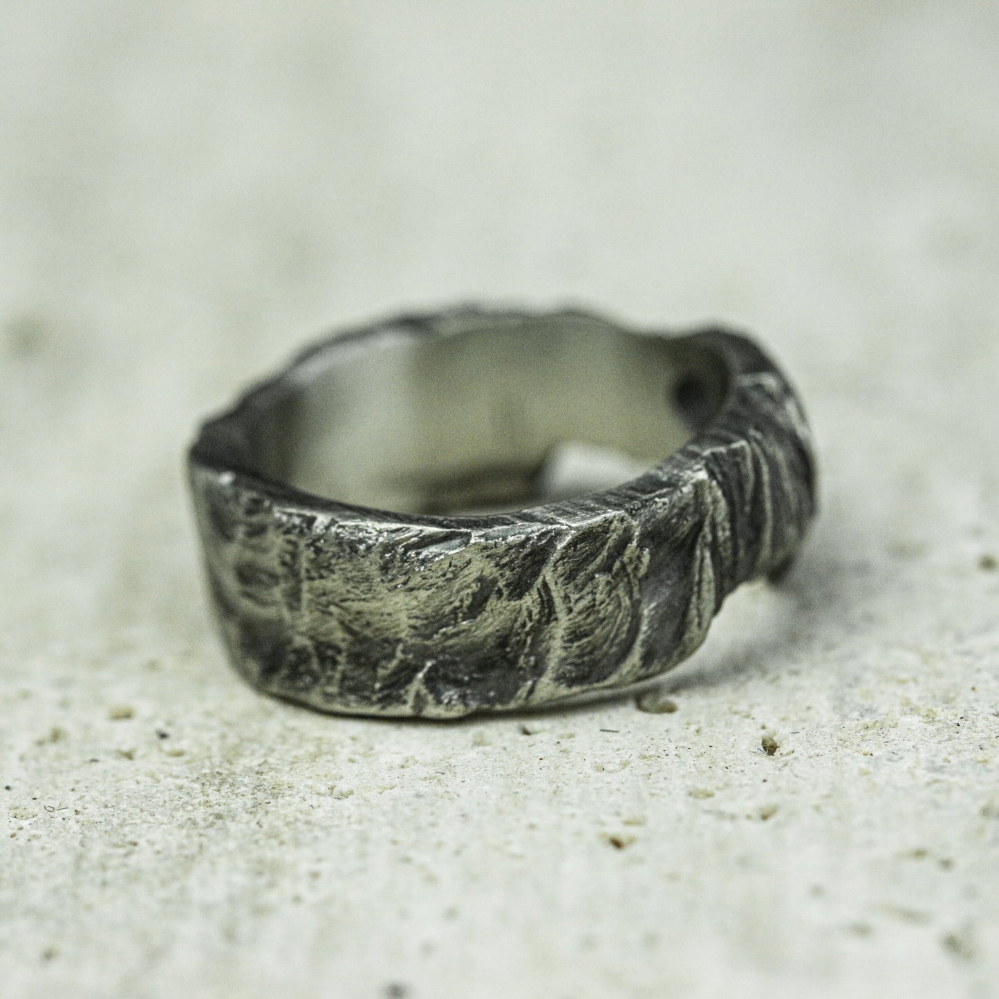 Phantom Skull 925 Silver Handmade Ring ¨C Gothic Death Symbol