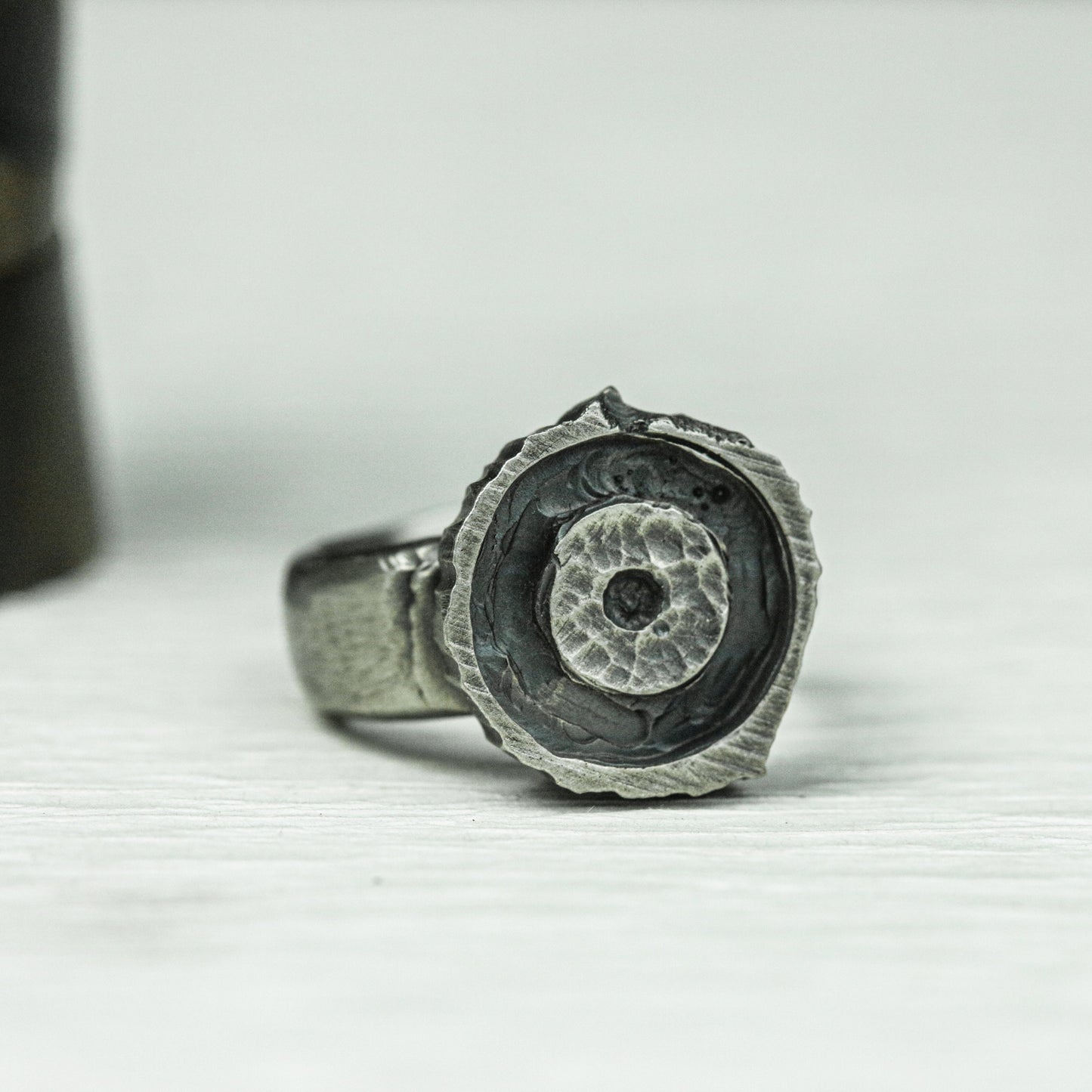 Solar Compass 925 Silver Handmade Ring ¨C Celestial Navigation Symbol