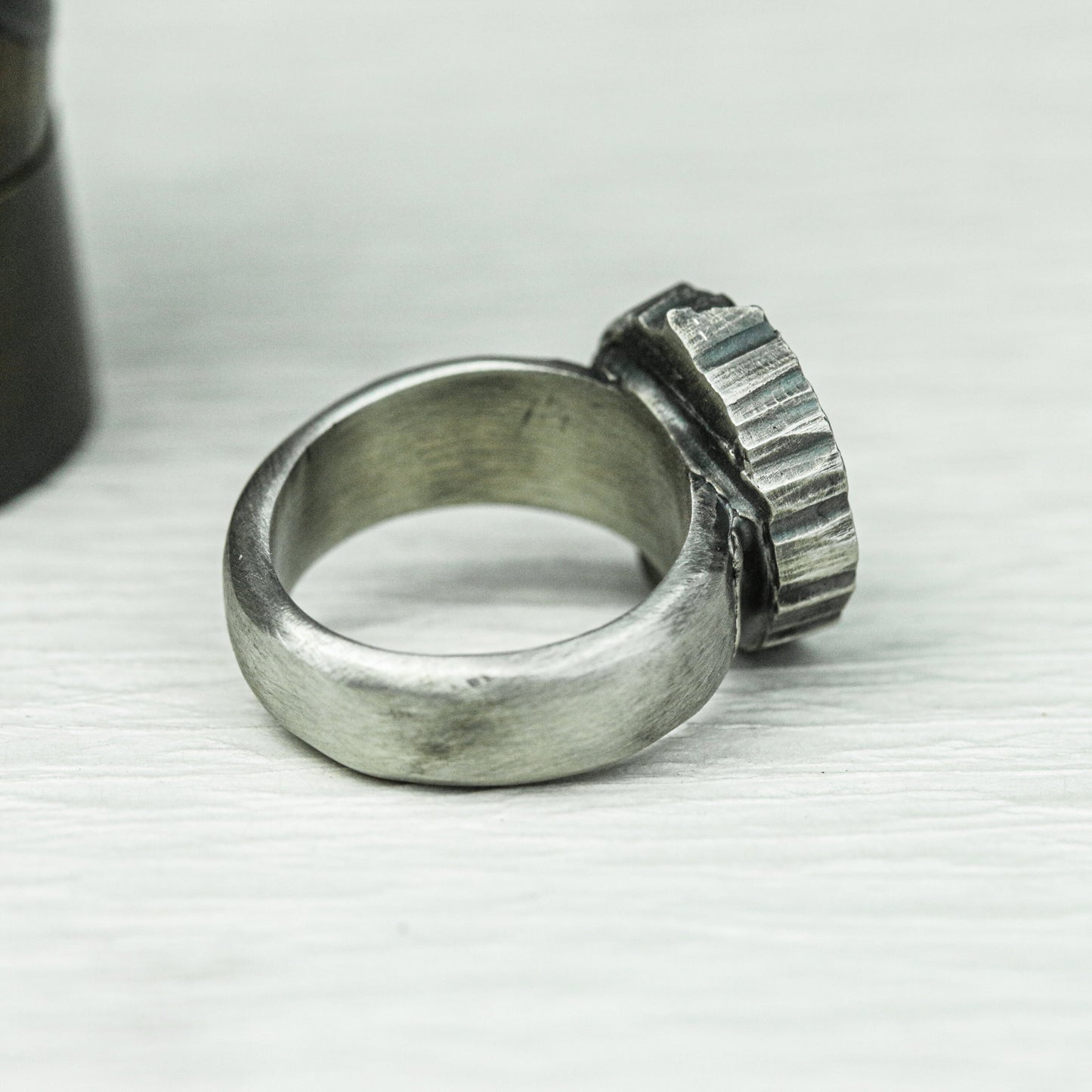 Solar Compass 925 Silver Handmade Ring ¨C Celestial Navigation Symbol