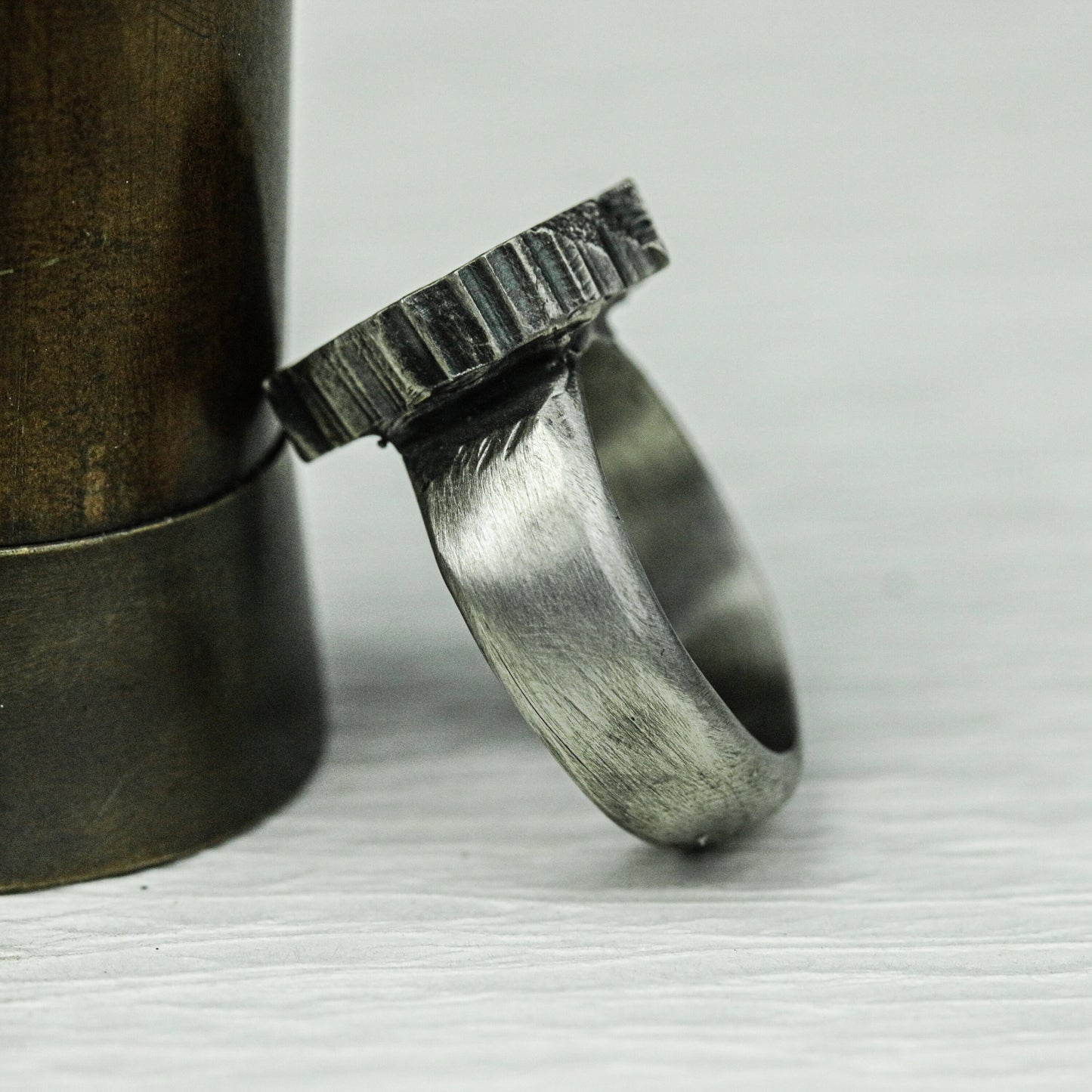 Solar Compass 925 Silver Handmade Ring ¨C Celestial Navigation Symbol