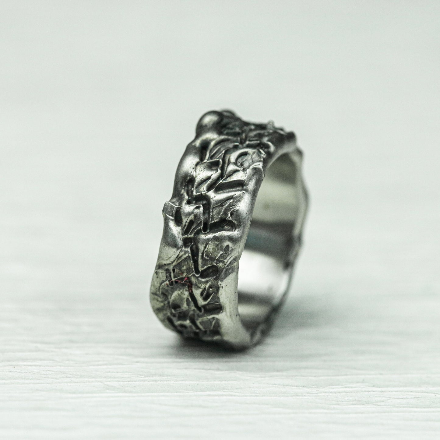 Abyss Claw 925 Silver Handmade Ring ¨C Gothic Predator Band