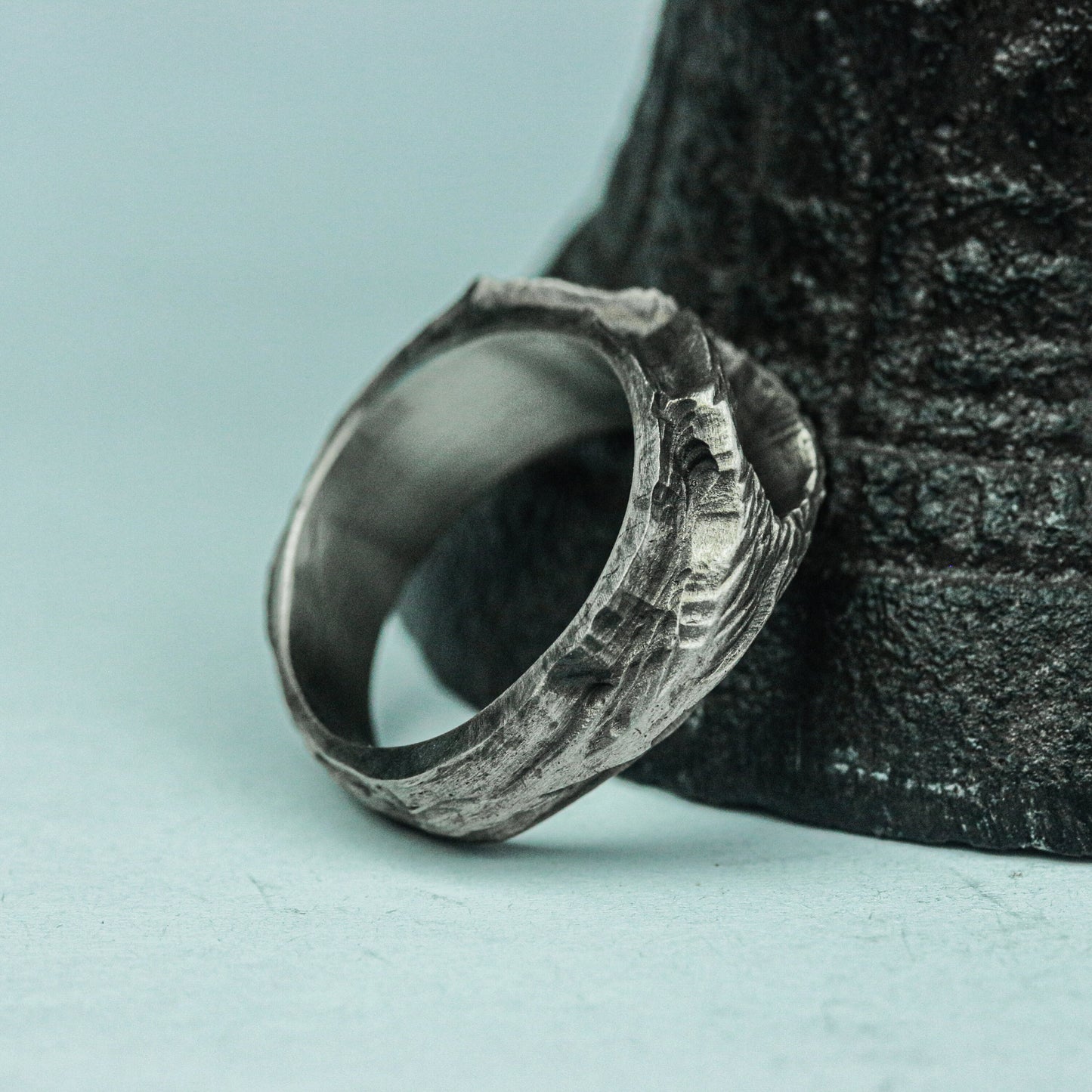 Handcrafted Silver Skull Mask Ring