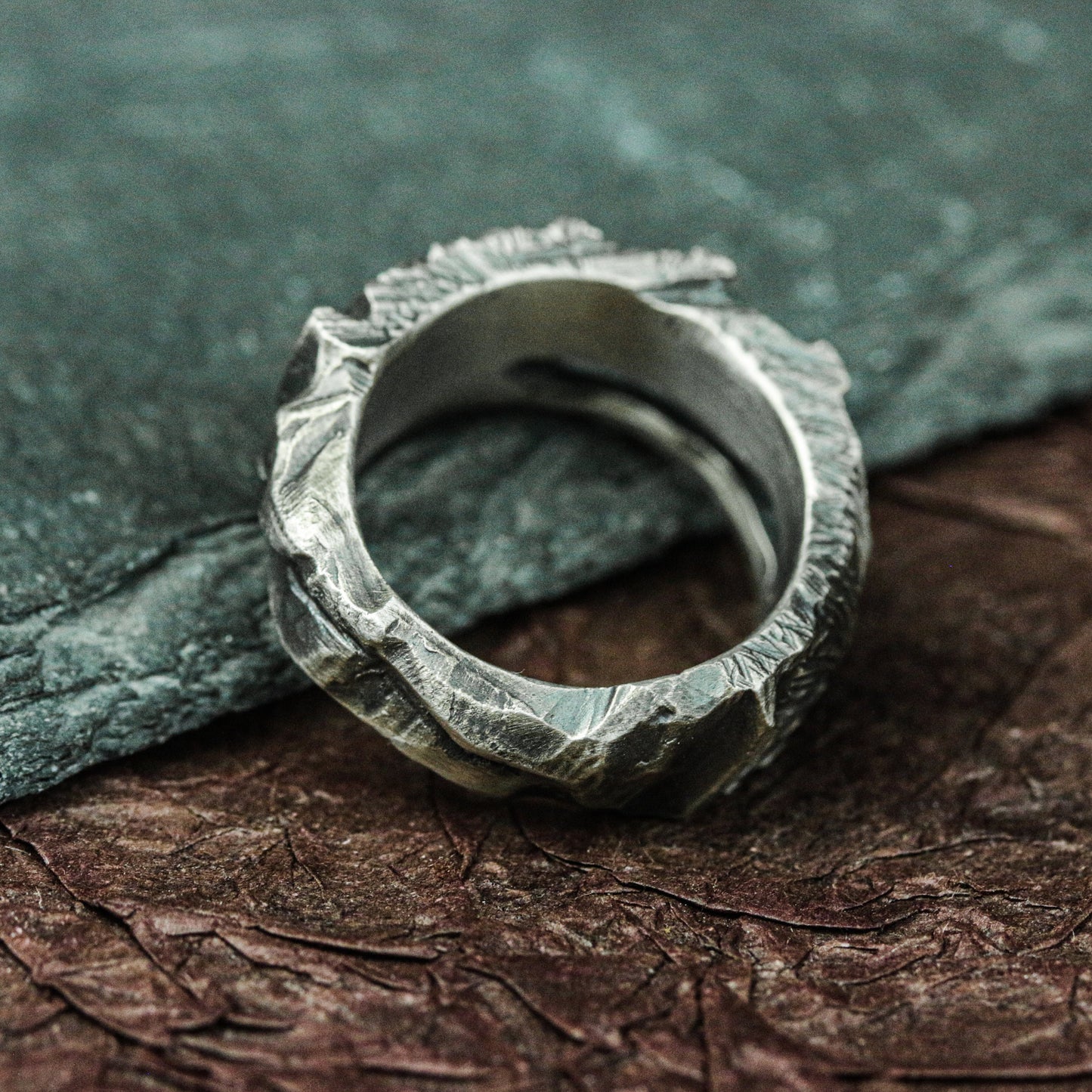 Eternal Skull 925 Silver Handmade Ring ¨C Gothic Death Symbol