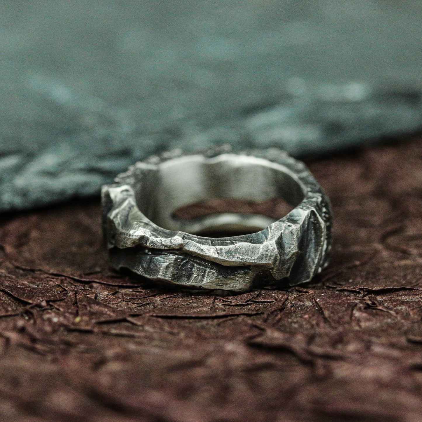 Eternal Skull 925 Silver Handmade Ring ¨C Gothic Death Symbol