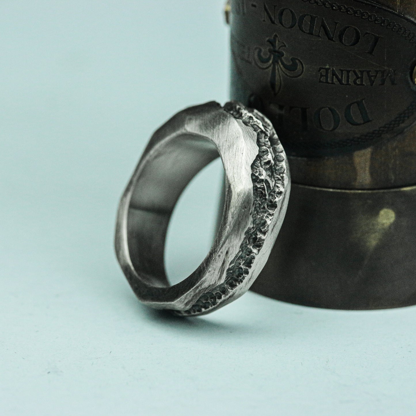 Arcane Relic 925 Silver Handmade Ring ¨C Mystic Engraved Band