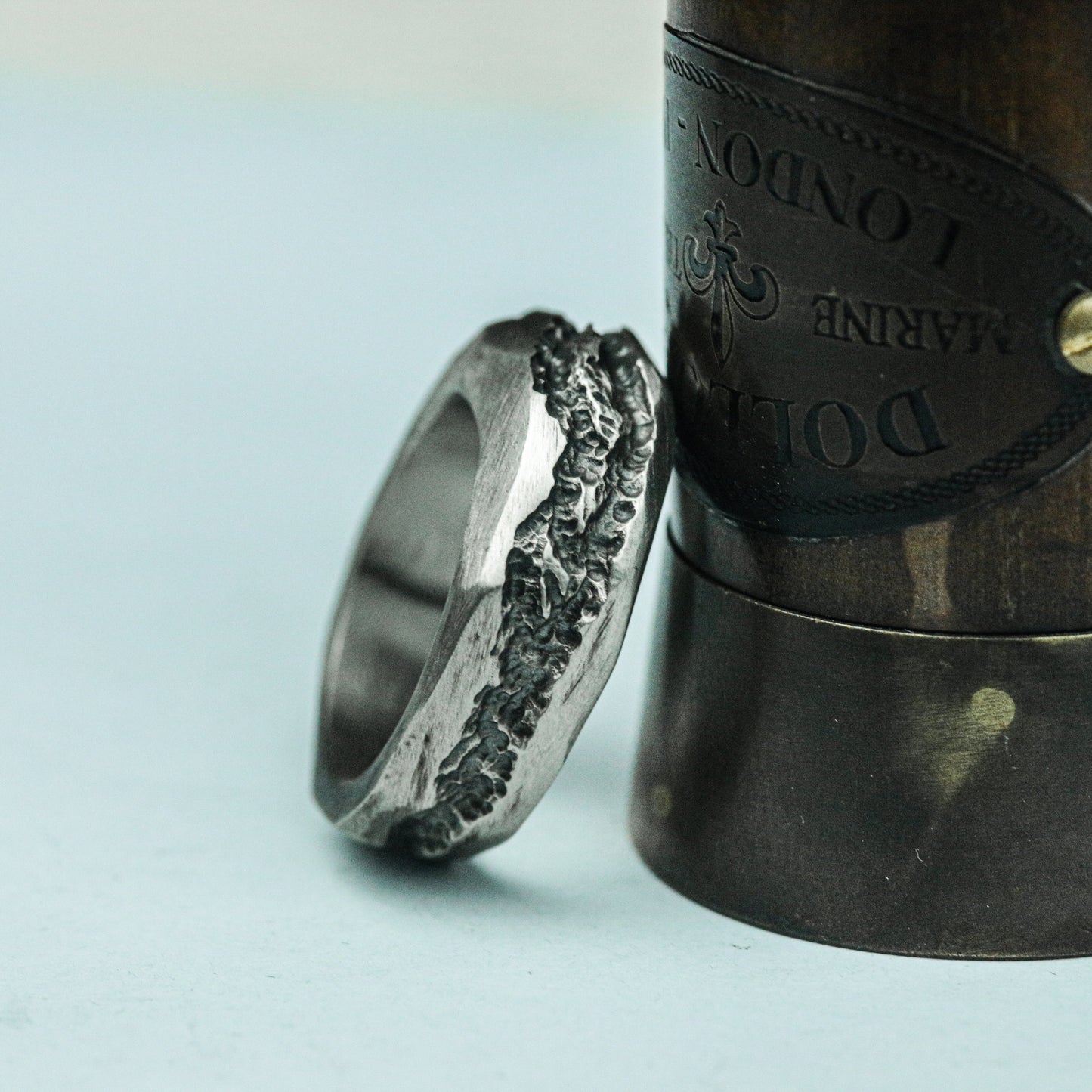 Arcane Relic 925 Silver Handmade Ring ¨C Mystic Engraved Band
