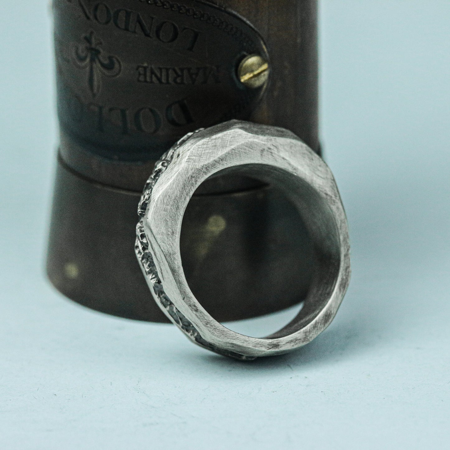 Arcane Relic 925 Silver Handmade Ring ¨C Mystic Engraved Band