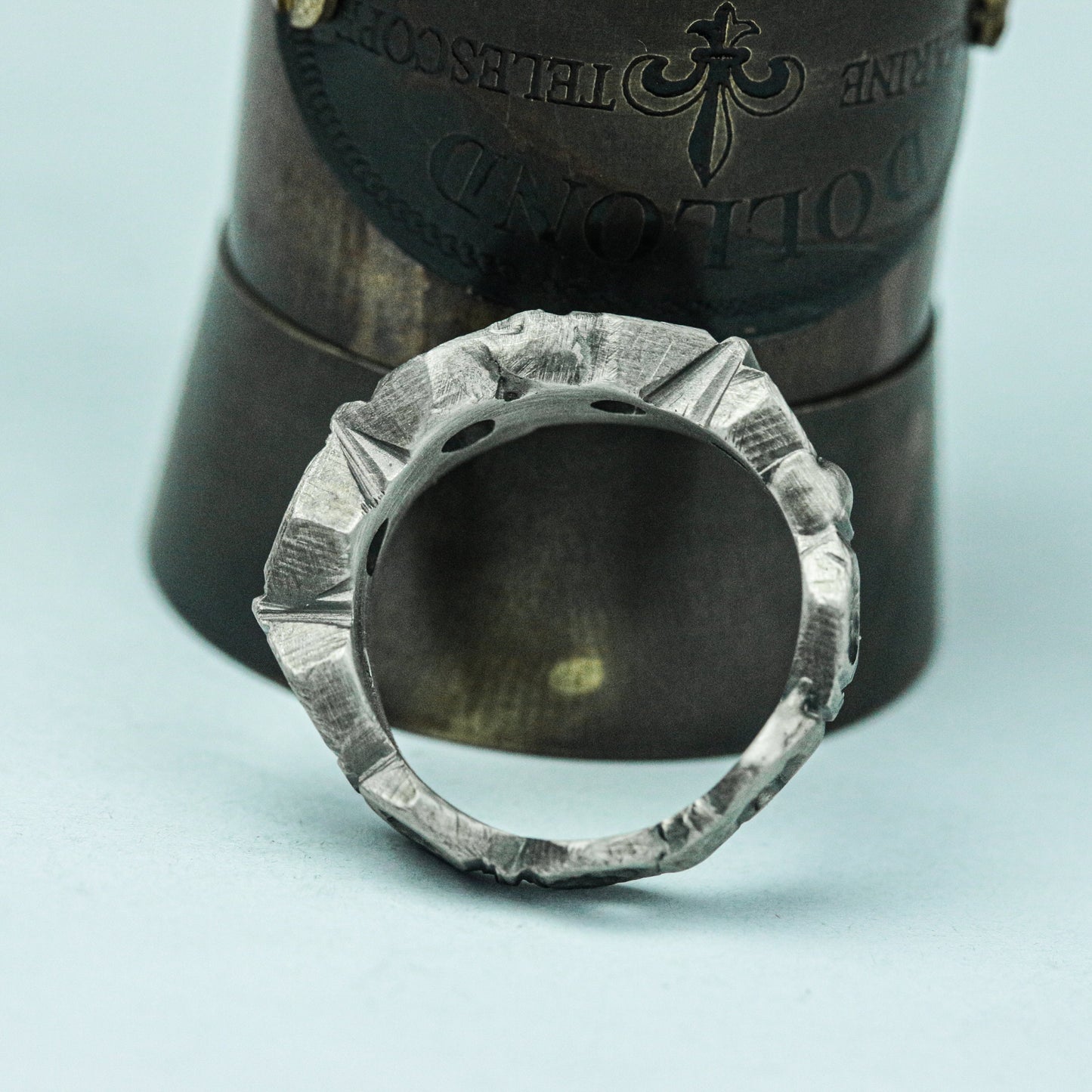 Demon¡¯s Claw 925 Silver Handmade Ring ¨C Gothic Beast Insignia