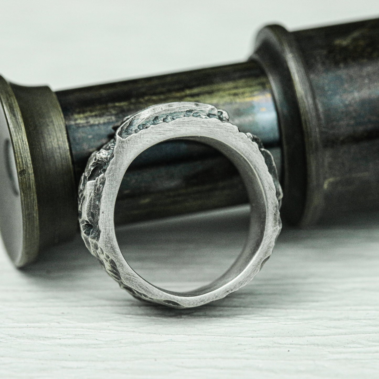Infernal Beast 925 Silver Handmade Ring ¨C Gothic Demon Claw