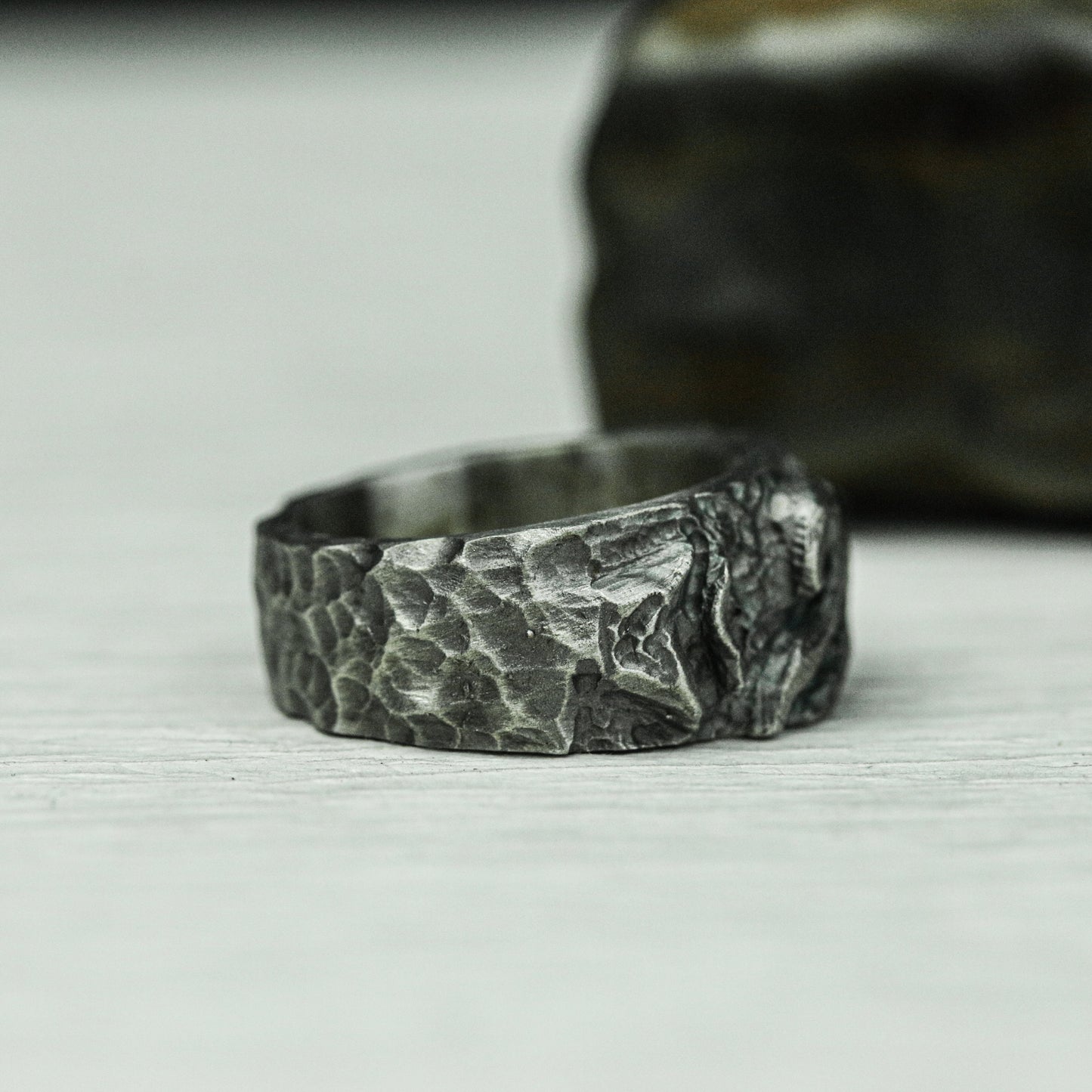 Eldritch Horror 925 Silver Handmade Ring ¨C Occult Monster Design