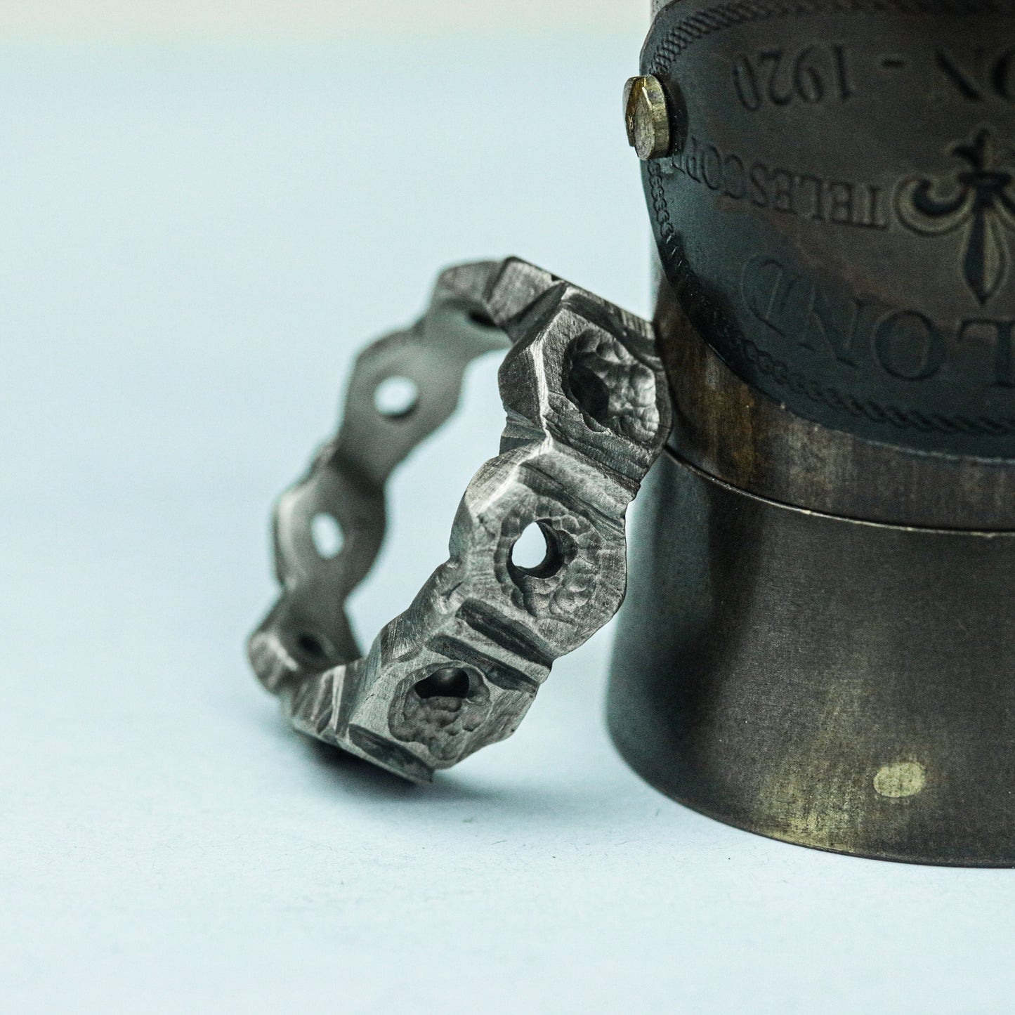 Demon¡¯s Claw 925 Silver Handmade Ring ¨C Gothic Beast Insignia
