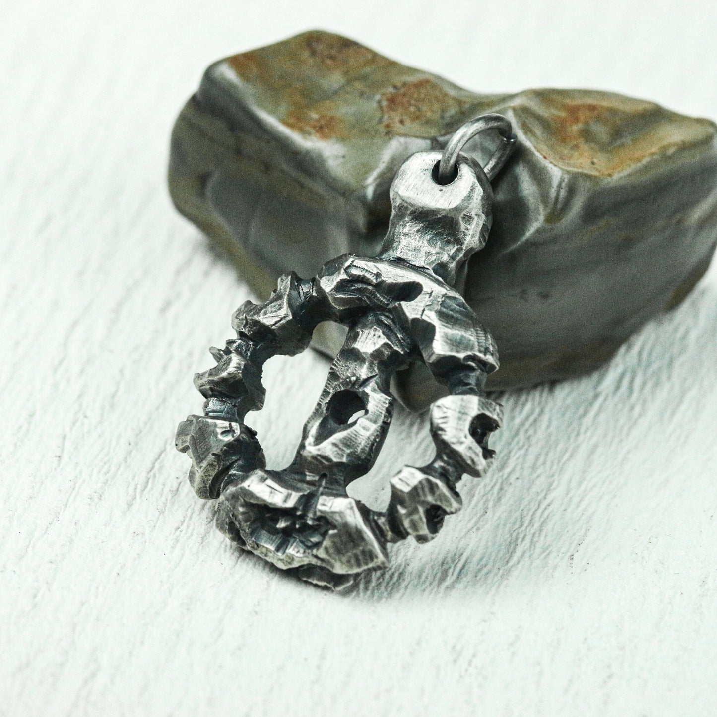 Gear of Fate Steampunk Pendant - Handcrafted in 925 Silver