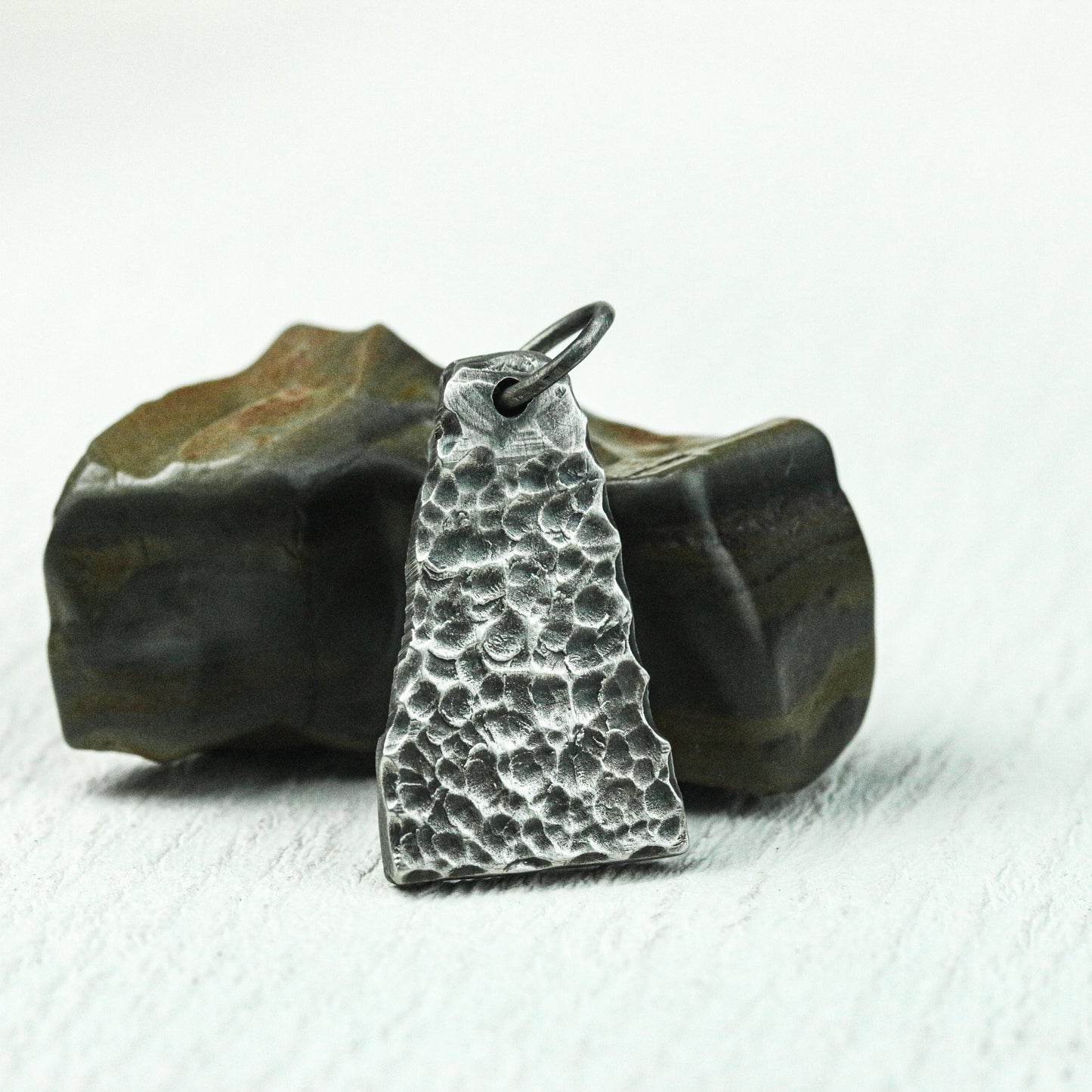 Viking Battle Axe Amulet Necklace - Handcrafted in 925 Silver