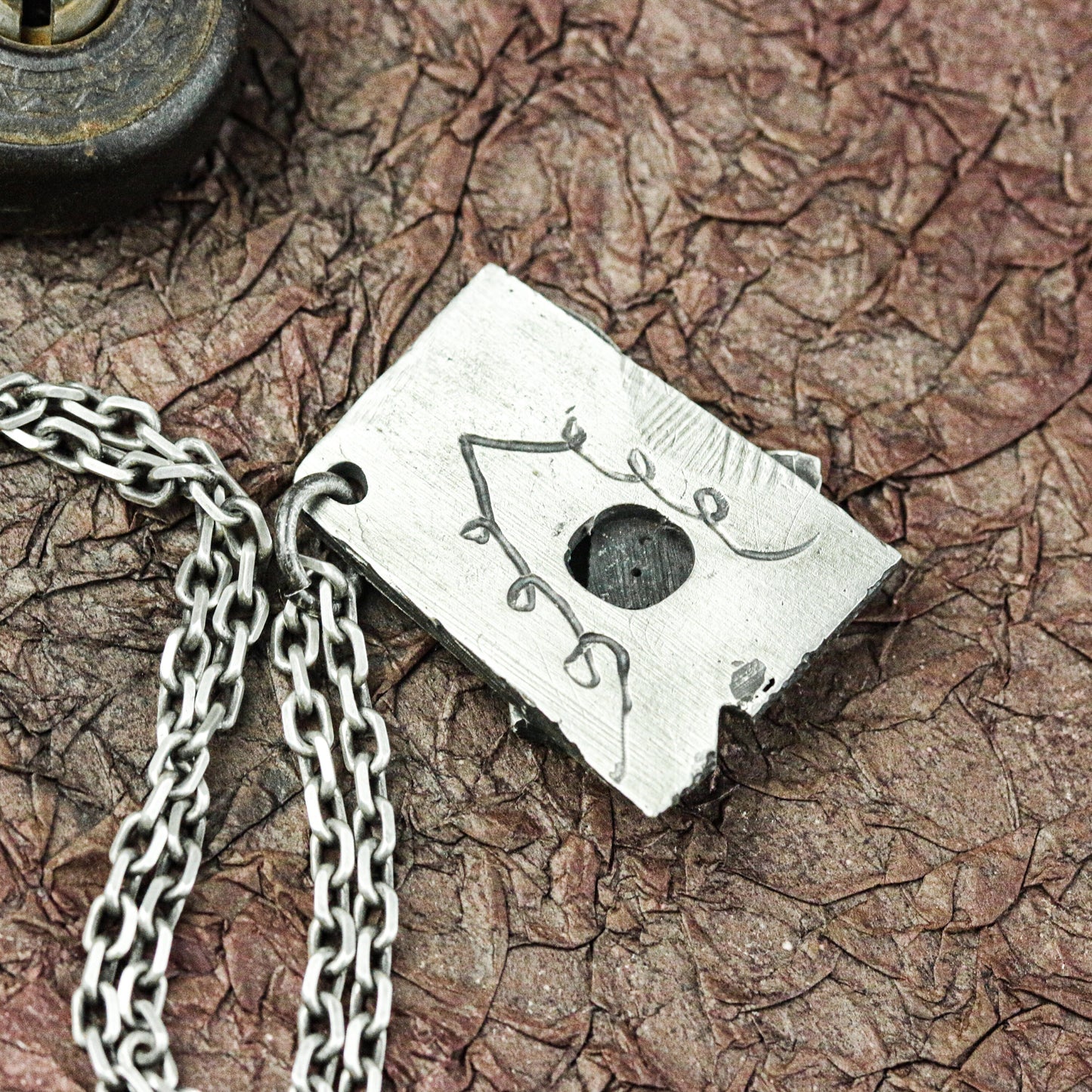 Pagan Symbol Codex Pendant - Artisan Crafted in 925 Silver