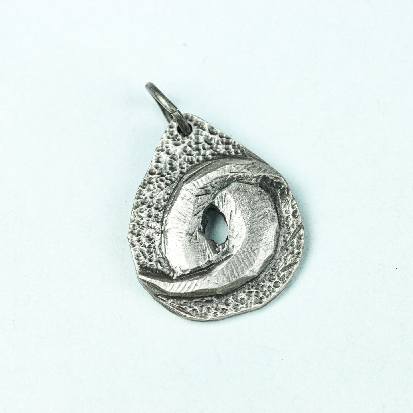 Ouroboros Serpent Amulet - Handcrafted in 925 Silver