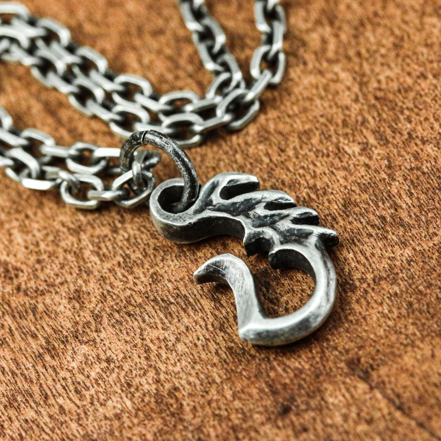 Barbed Hook Pendant - 925 Silver Handcrafted