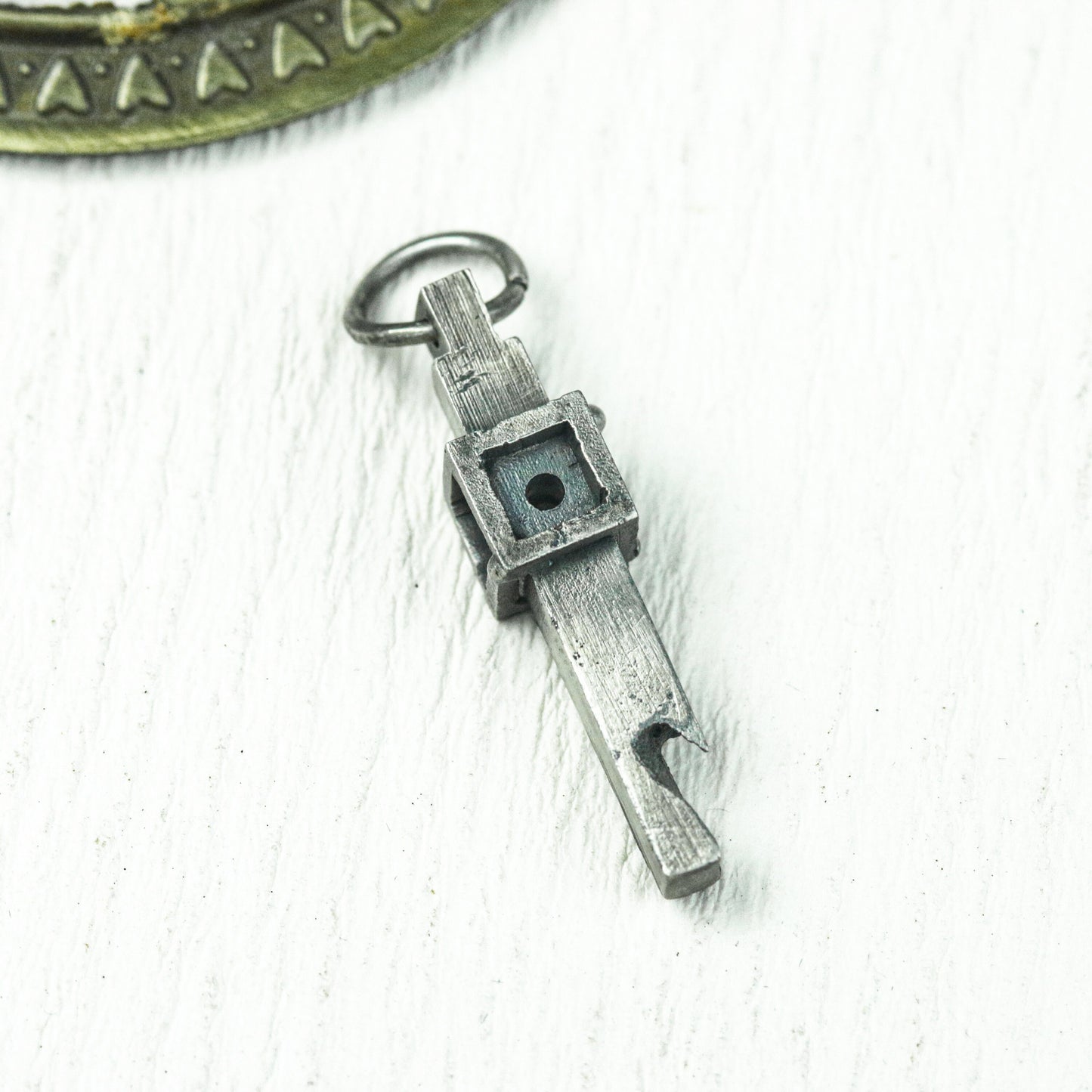 Mechanical Relic Pendant - 925 Silver Handcrafted
