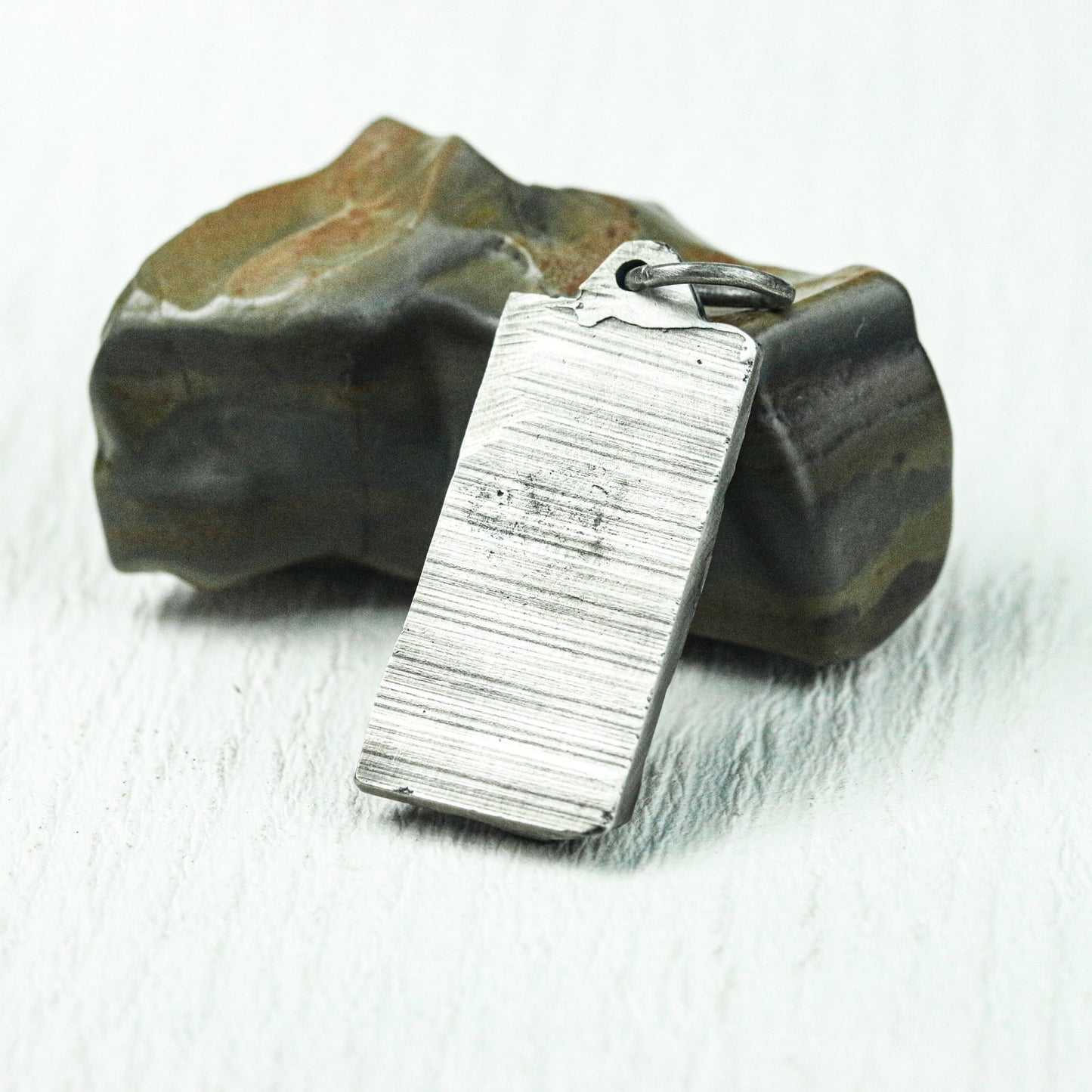 Mystic Swirl Rune Amulet - Artisan Crafted in 925 Silver