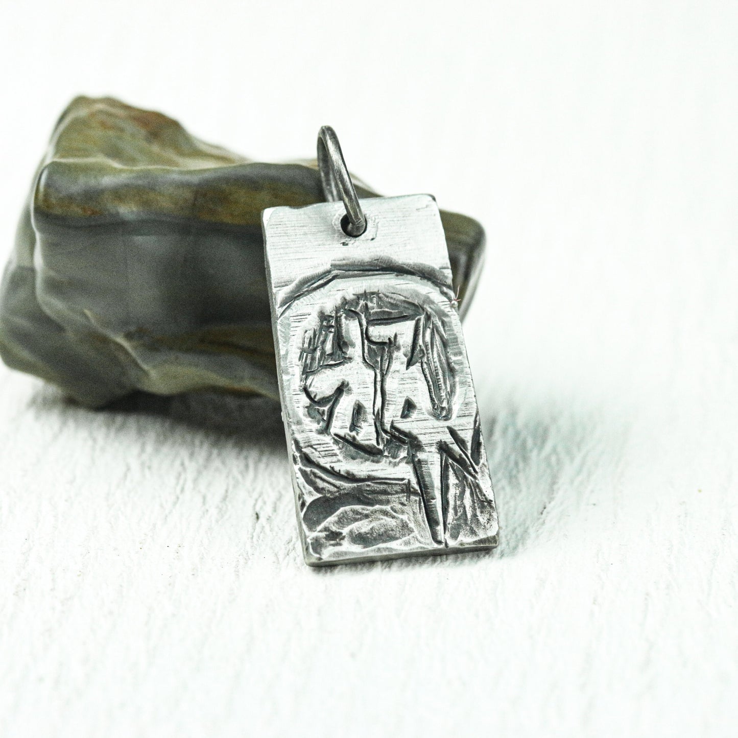 Sacred Templar Shield Pendant - Handcrafted in 925 Silver