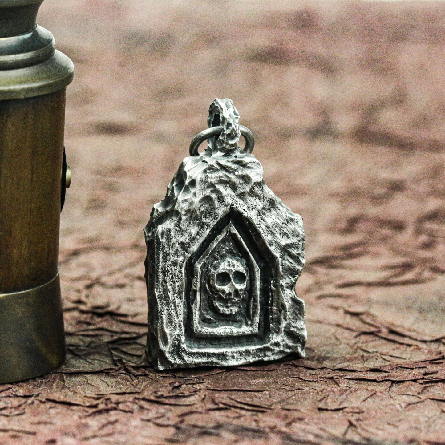 Gothic Cathedral Window Pendant - Artisan Crafted in 925 Silver