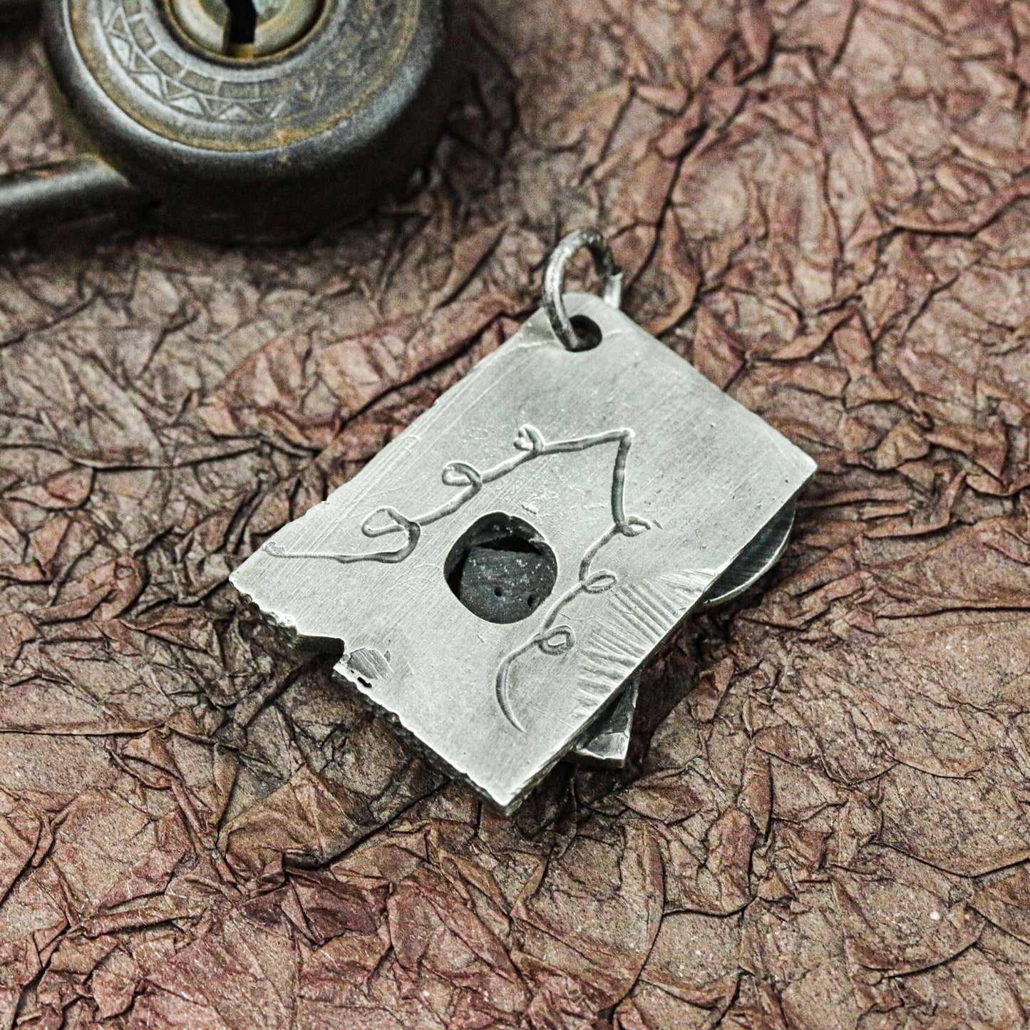 Pagan Symbol Codex Pendant - Artisan Crafted in 925 Silver