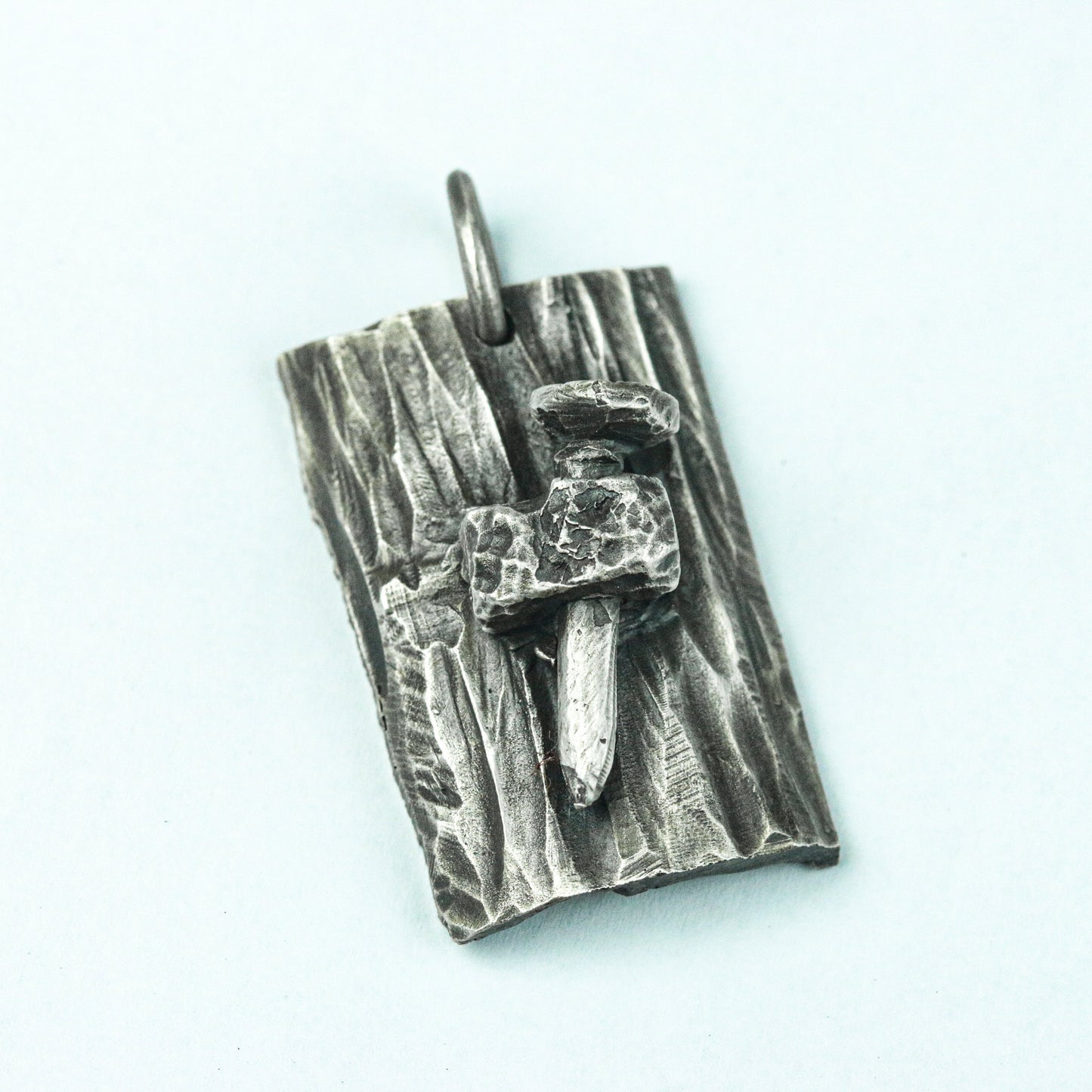 Judgment Tarot Card Pendant - Handcrafted in 925 Silver