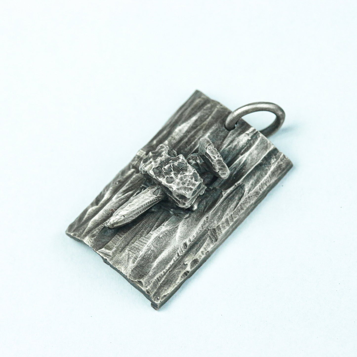 Judgment Tarot Card Pendant - Handcrafted in 925 Silver