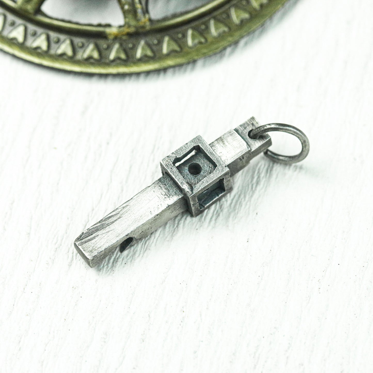 Mechanical Relic Pendant - 925 Silver Handcrafted