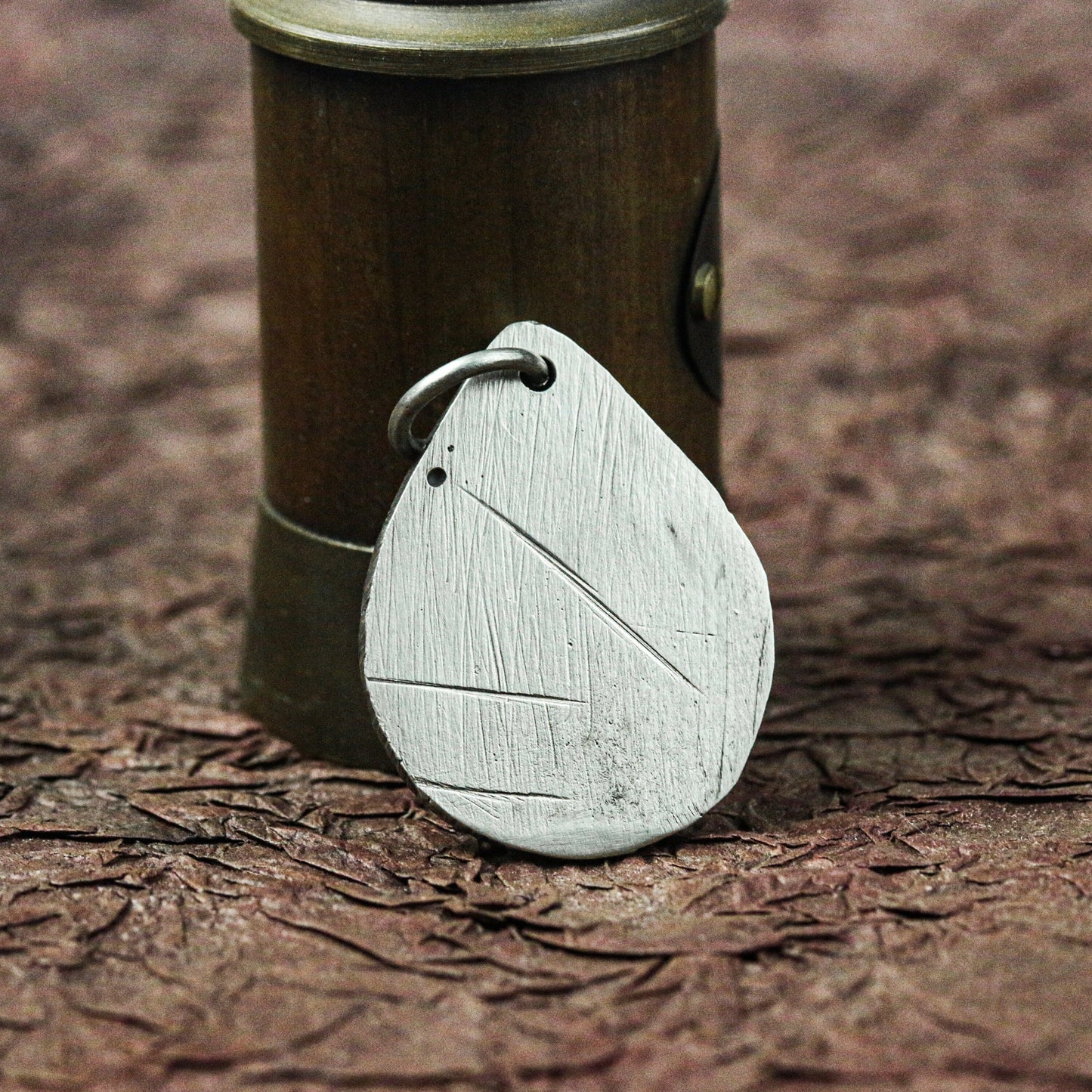 Norse Rune Warrior Shield Pendant - Handcrafted in 925 Silver