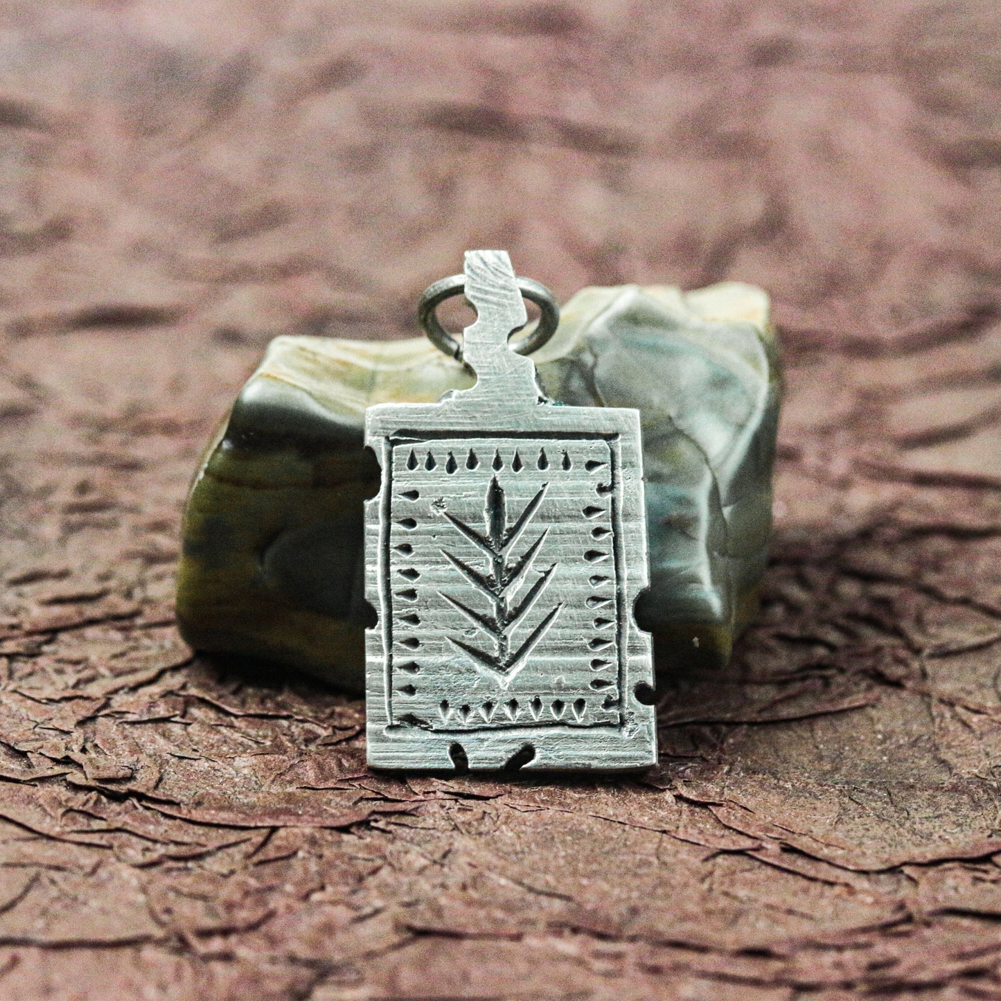 Mystic Tarot Card Pendant - Artisan Crafted in 925 Silver