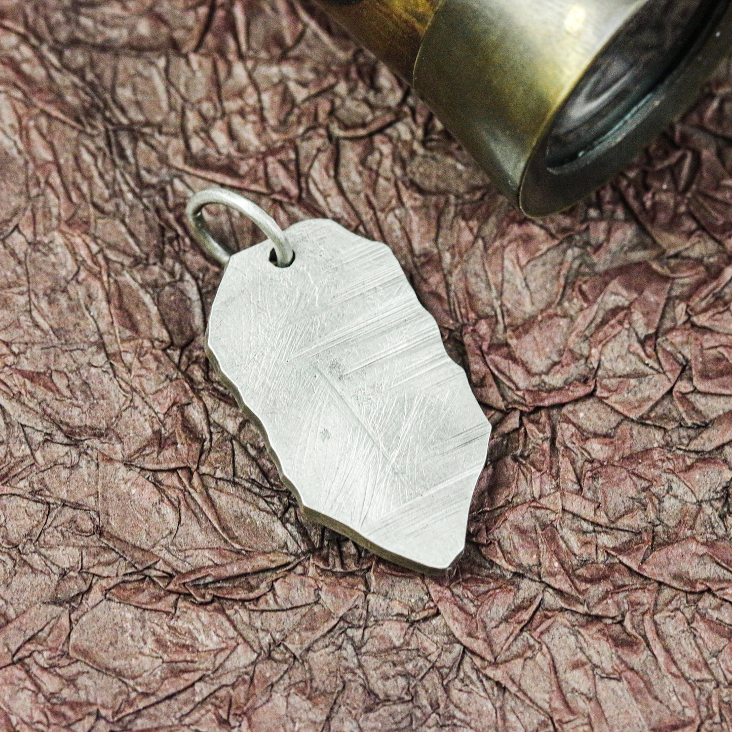 Sealed Eye Talisman Pendant - 925 Silver Handcrafted