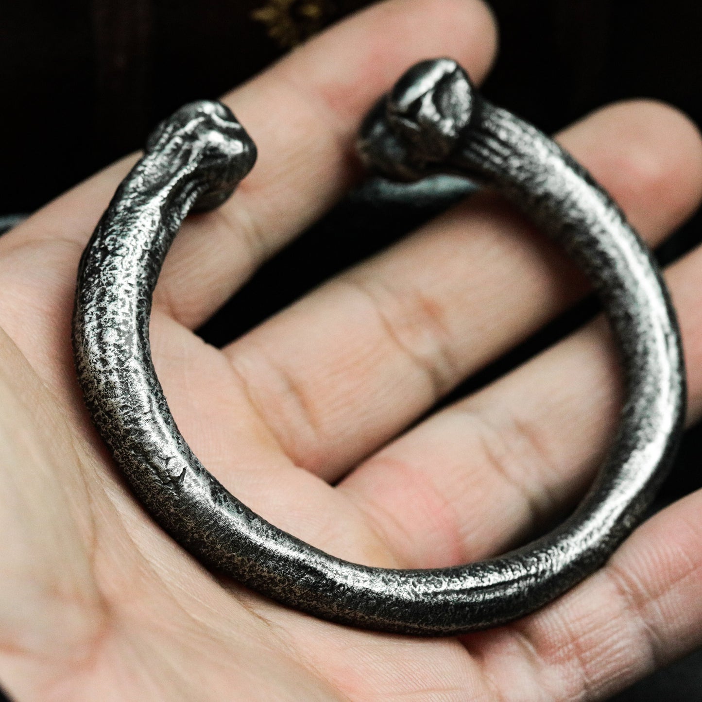 Tibia Bone Bracelet - 925 Silver Handmade Anatomical Design