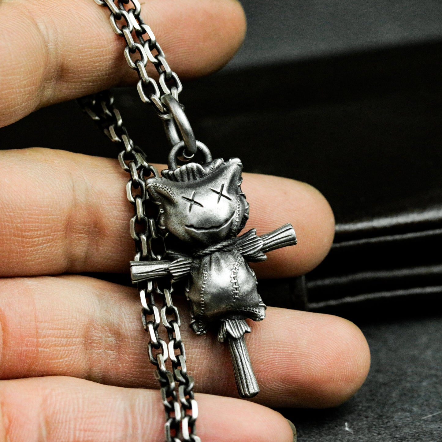 Scarecrow Pendant - 925 Silver Handmade