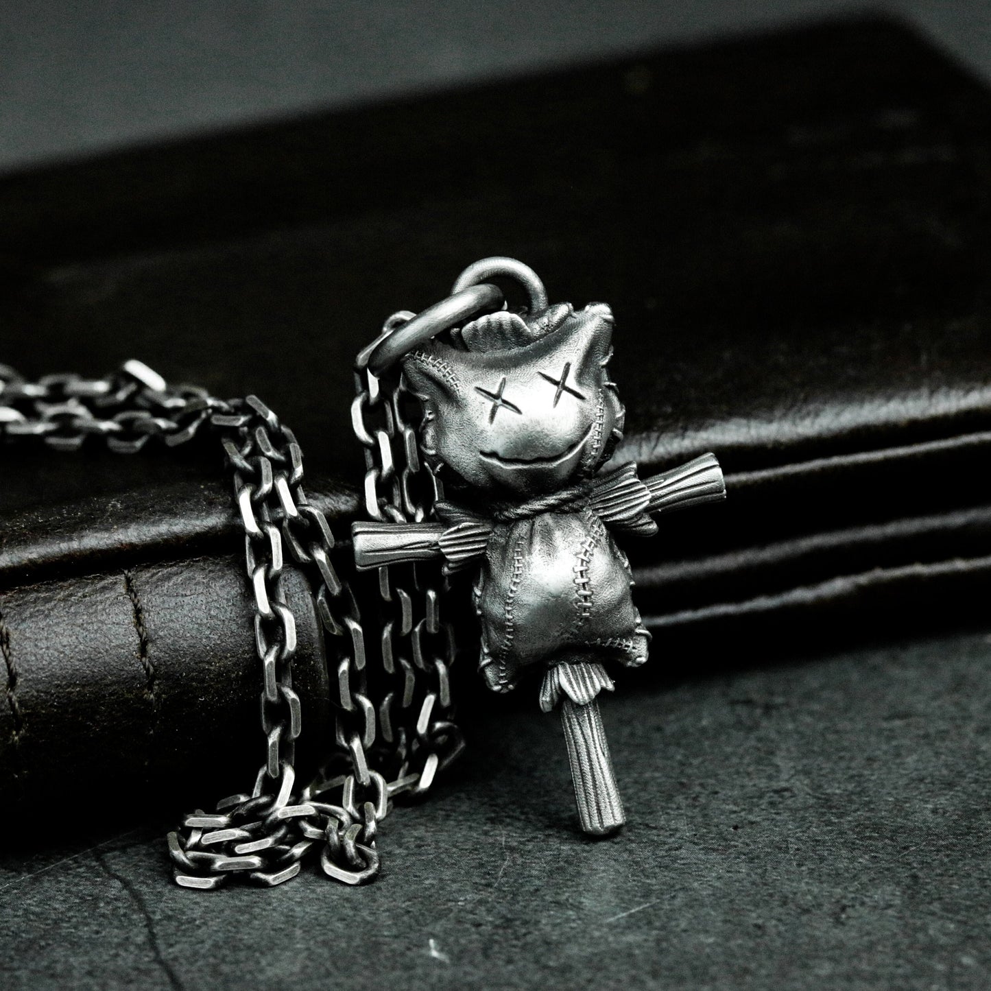 Scarecrow Pendant - 925 Silver Handmade