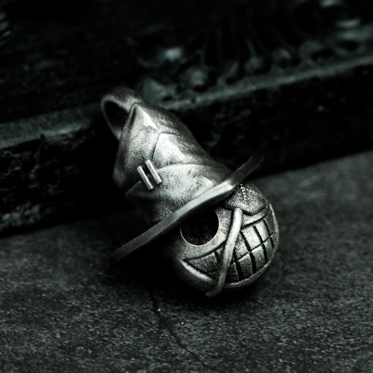 Witch Hat Pendant - 925 Silver Handmade Magic Charm