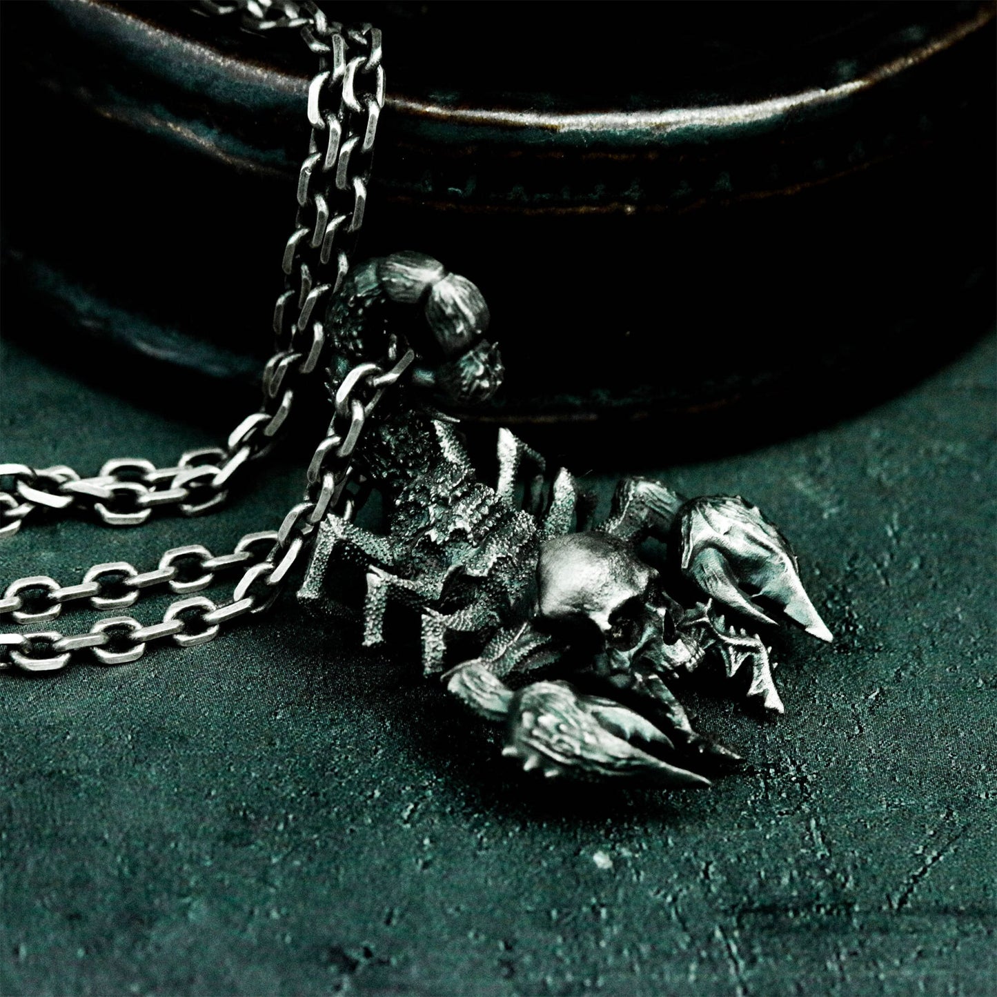 Scorpion Pendant ¨C 925 Silver Handmade