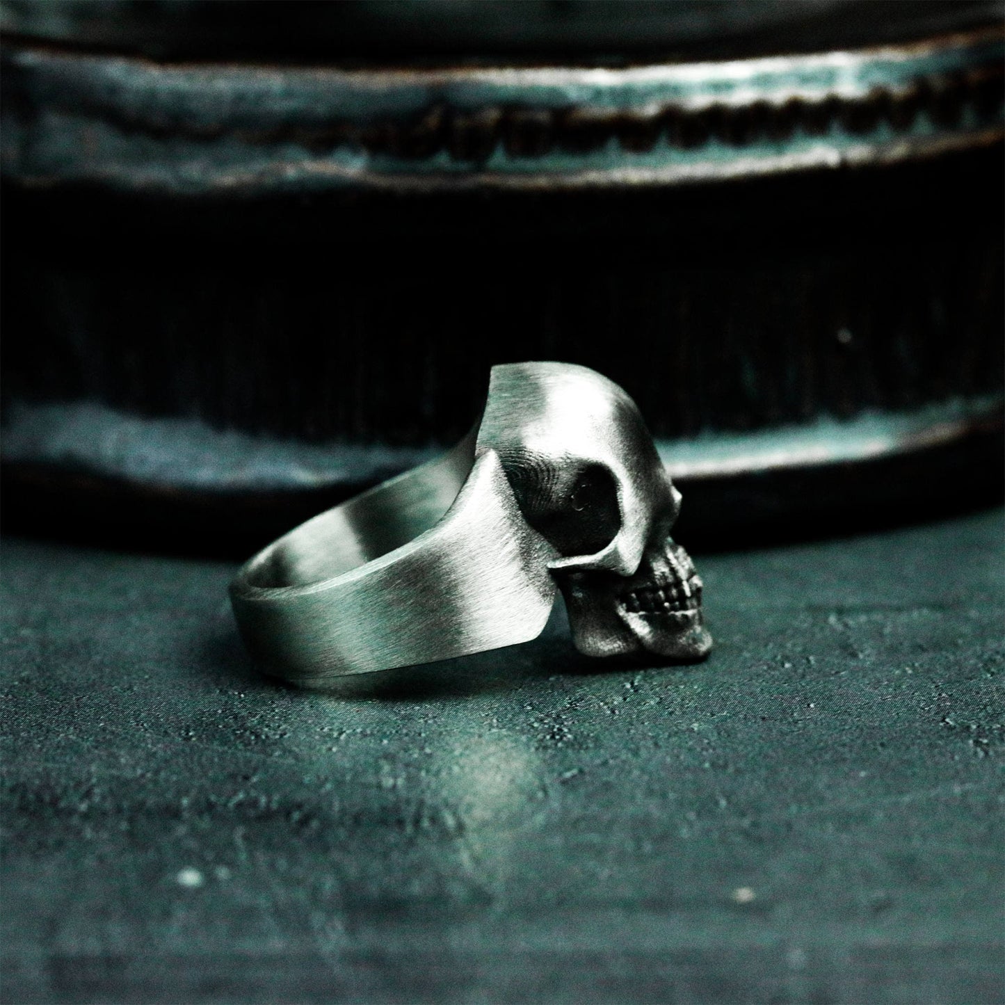 Full Skull Ring ¨C 925 Silver Handmade
