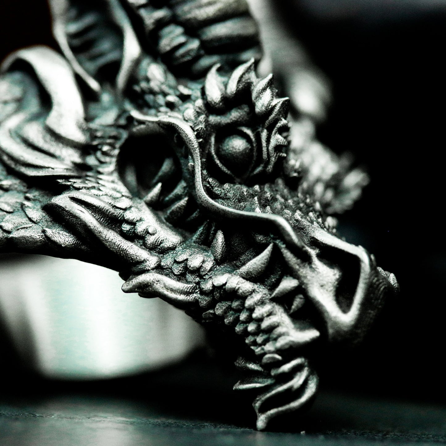 Dragon Wrath Ring ¨C 925 Sterling Silver Handmade