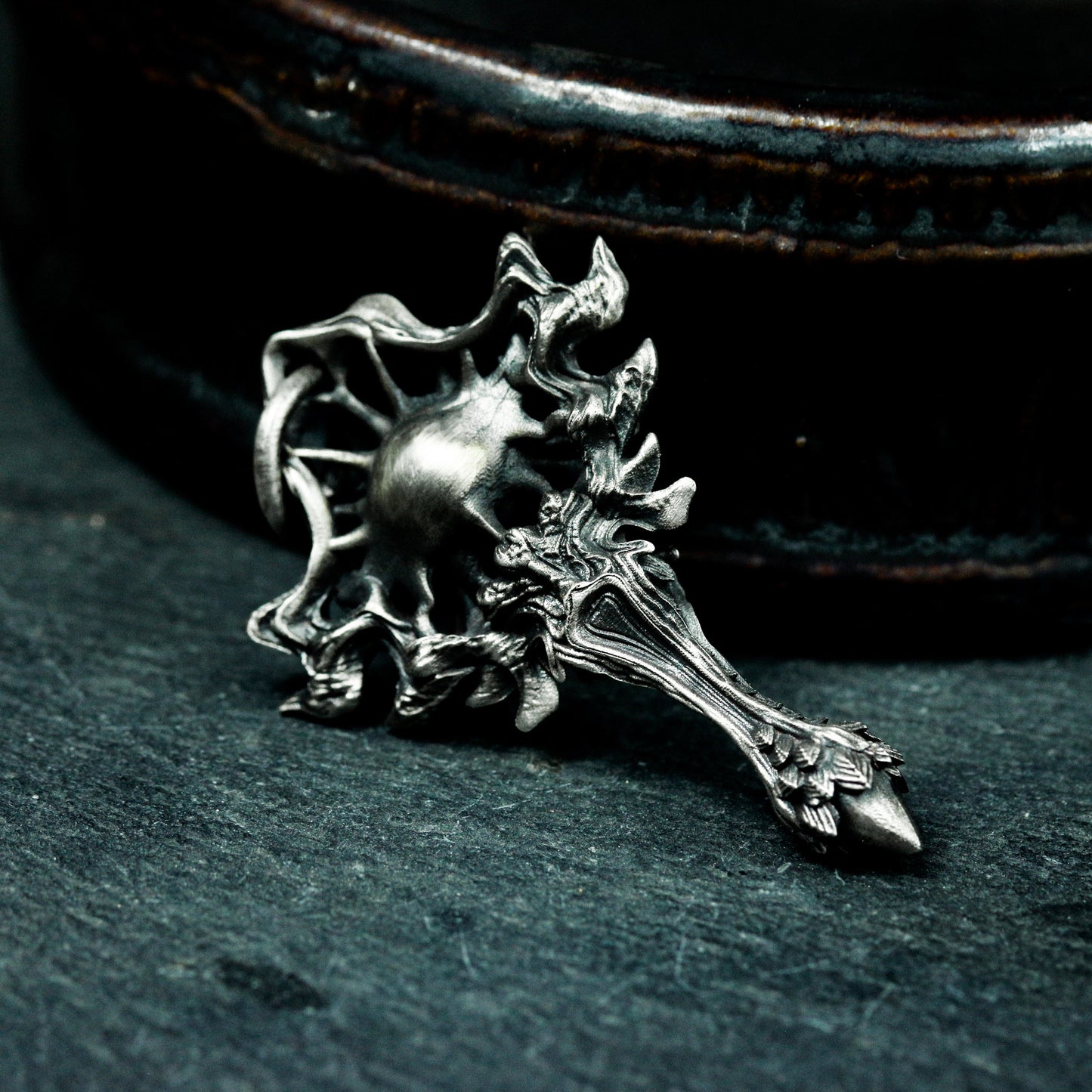 Ornate Eye Pendant ¨C 925 Silver Handmade
