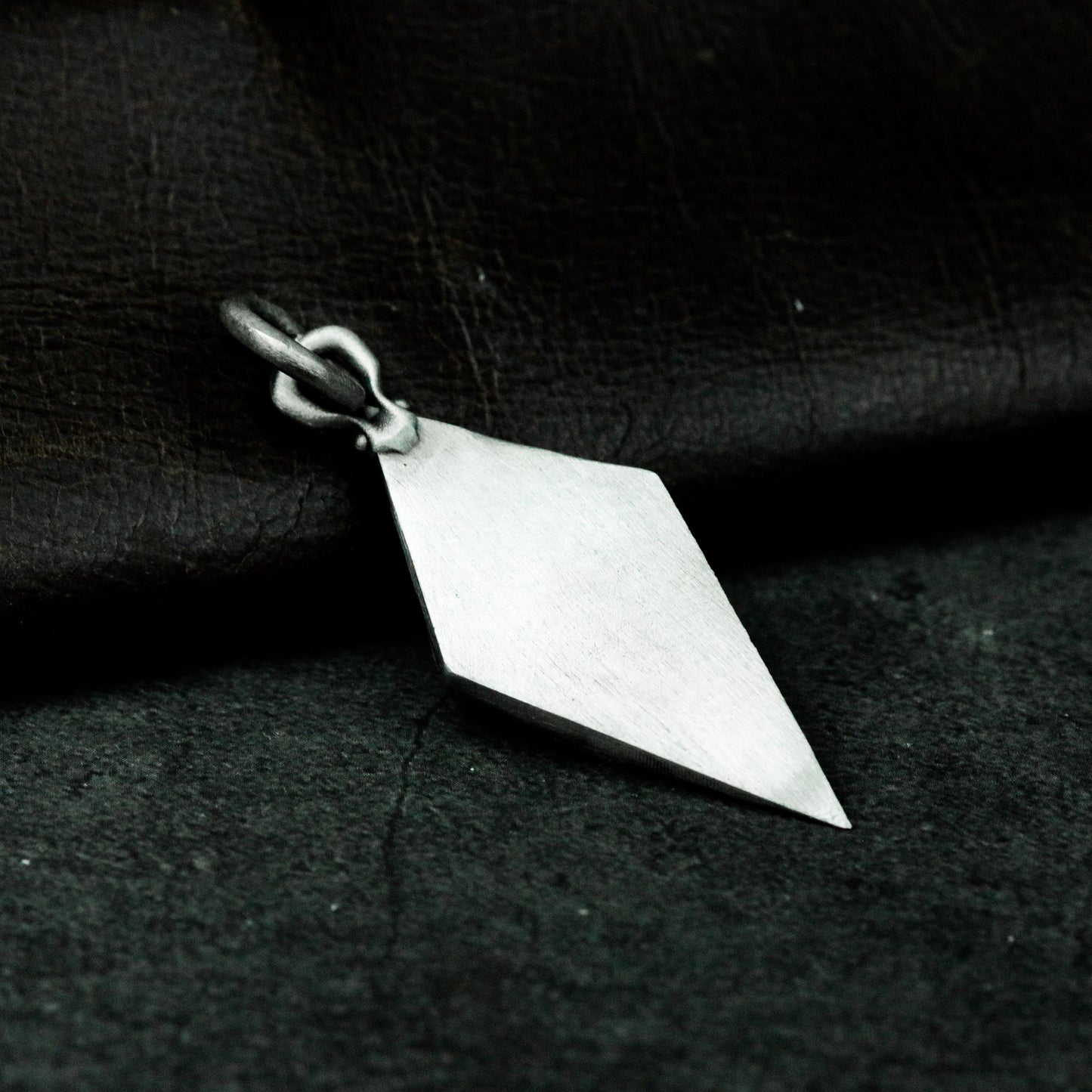 Face on Blade Pendant ¨C 925 Silver Handmade