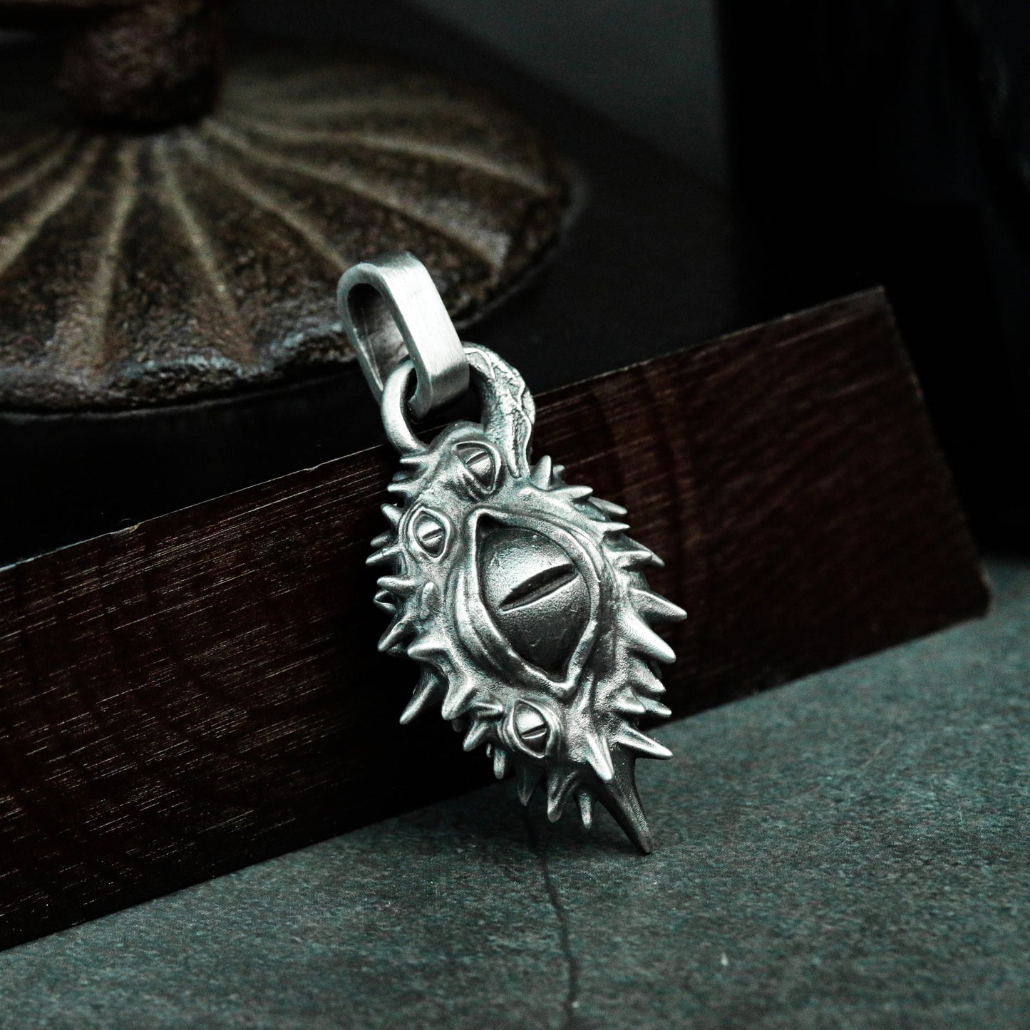 All-Seeing Eye Pendant ¨C 925 Silver Handmade