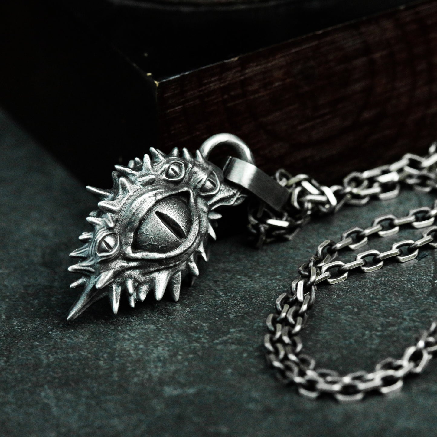 All-Seeing Eye Pendant ¨C 925 Silver Handmade