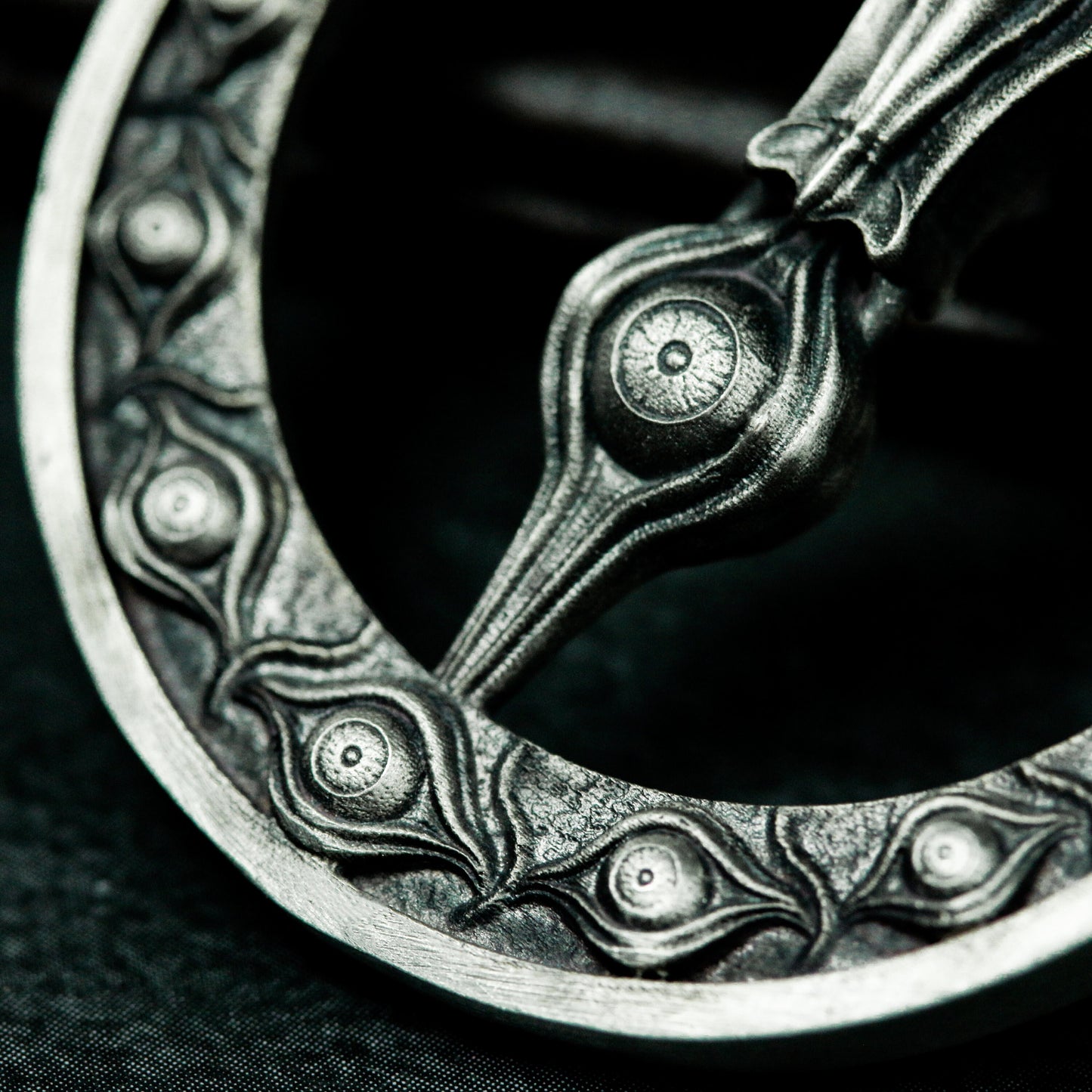 Serpent Key Pendant ¨C 925 Sterling Silver Handmade
