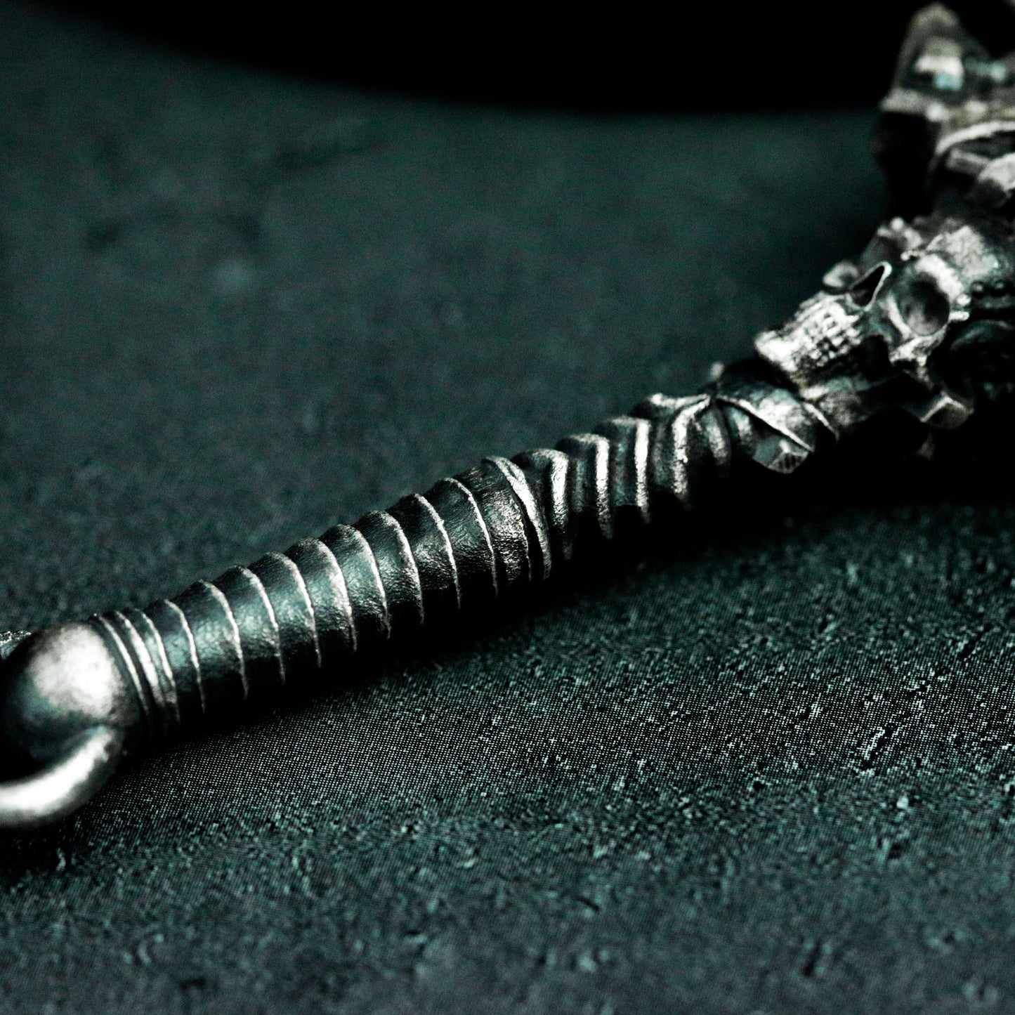 Runed Hammer Pendant ¨C 925 Silver Handmade