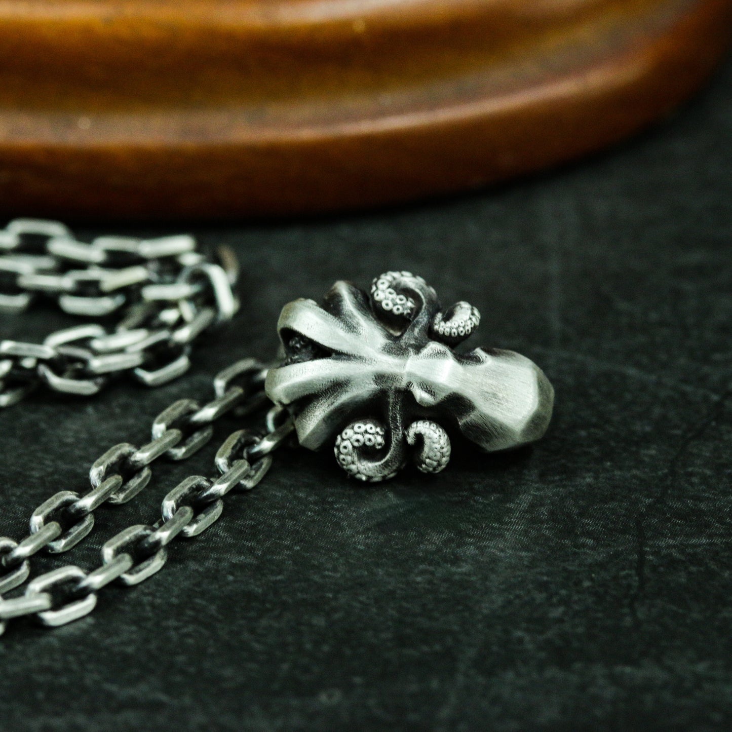 Octopus Pendant ¨C 925 Silver Handmade